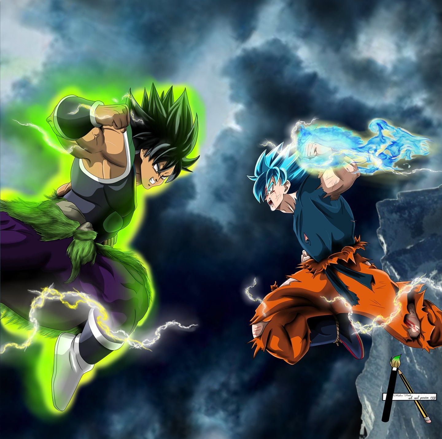 Superman Vs Broly Wallpapers