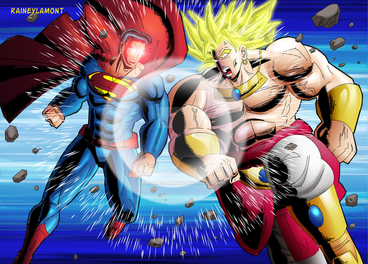 Superman Vs Broly Wallpapers