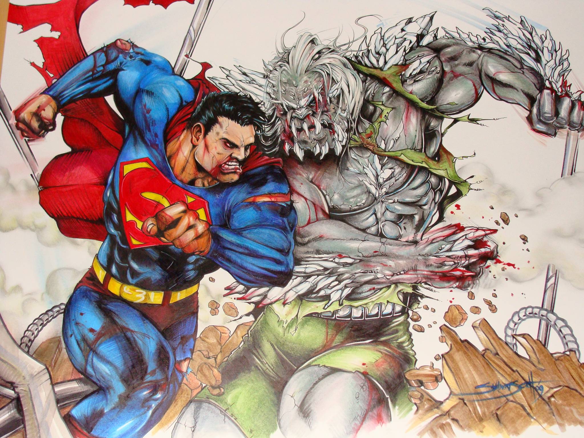 Superman Vs Doomsday Wallpapers