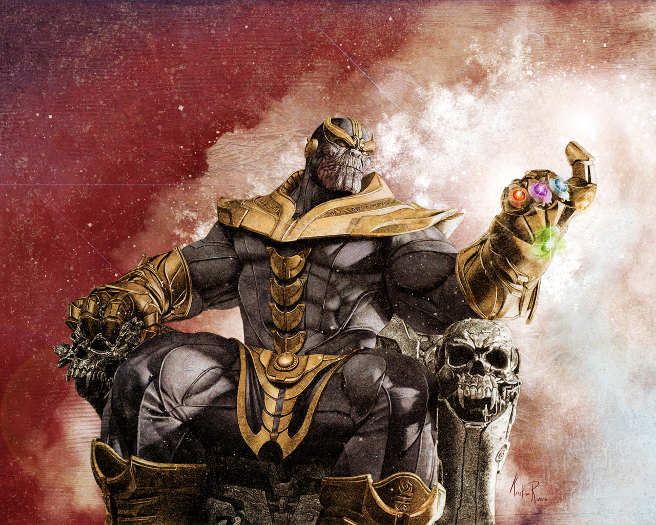 Thanos New Illustration Wallpapers