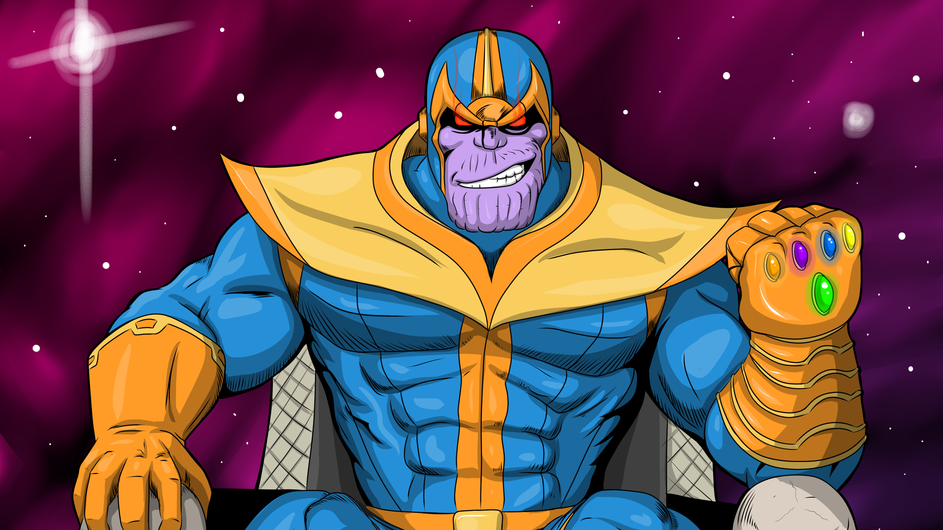 Thanos New Illustration Wallpapers