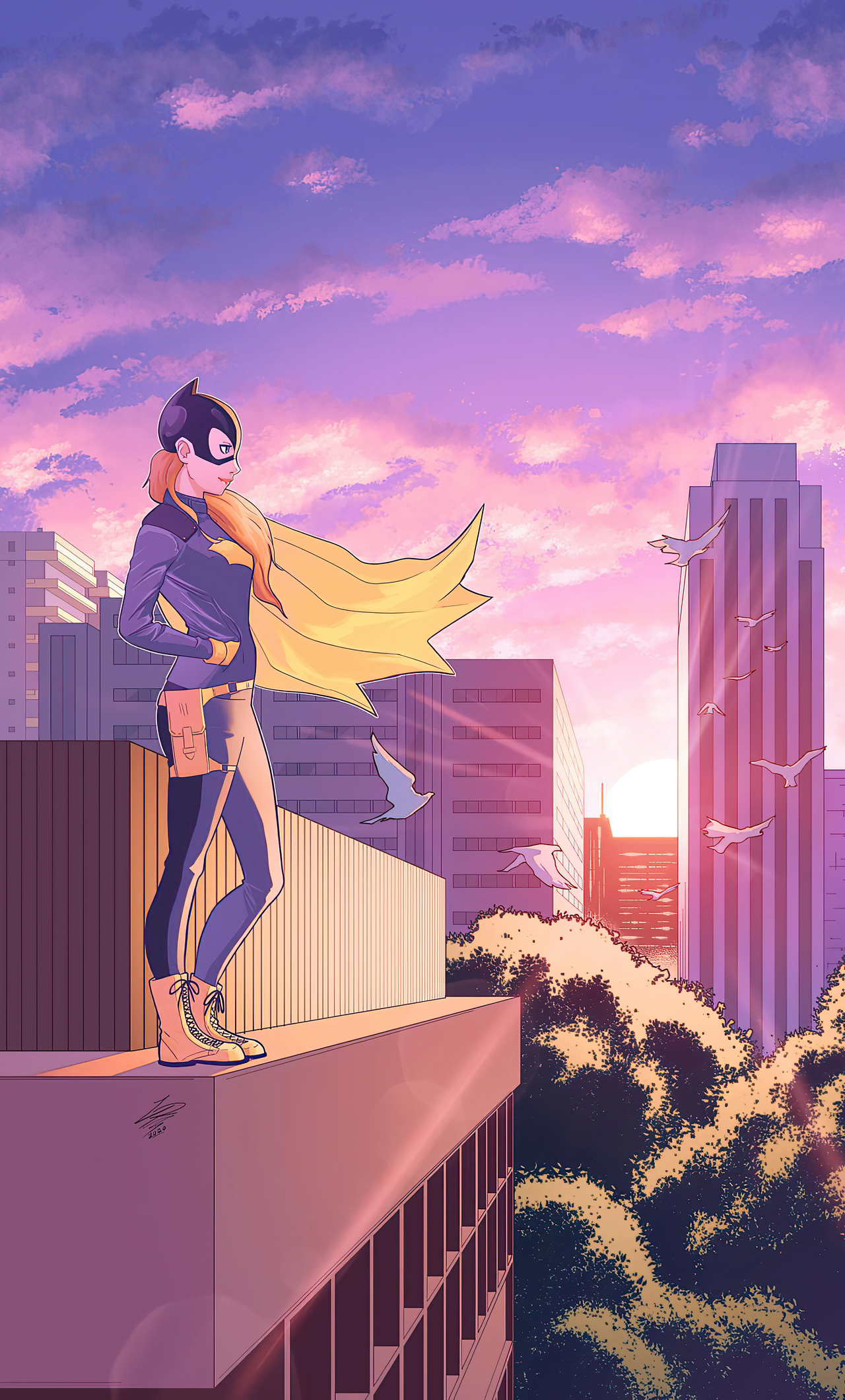 The Batgirl City Wallpapers