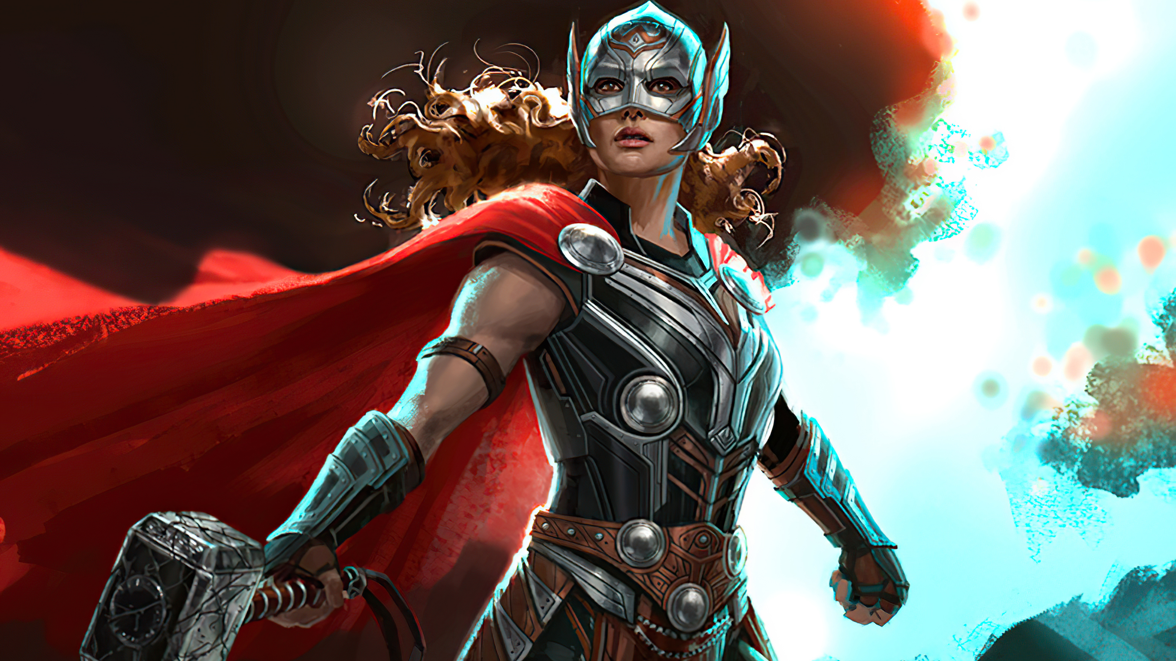 Thor Love And Thunder 4K Jane Foster Art Wallpapers