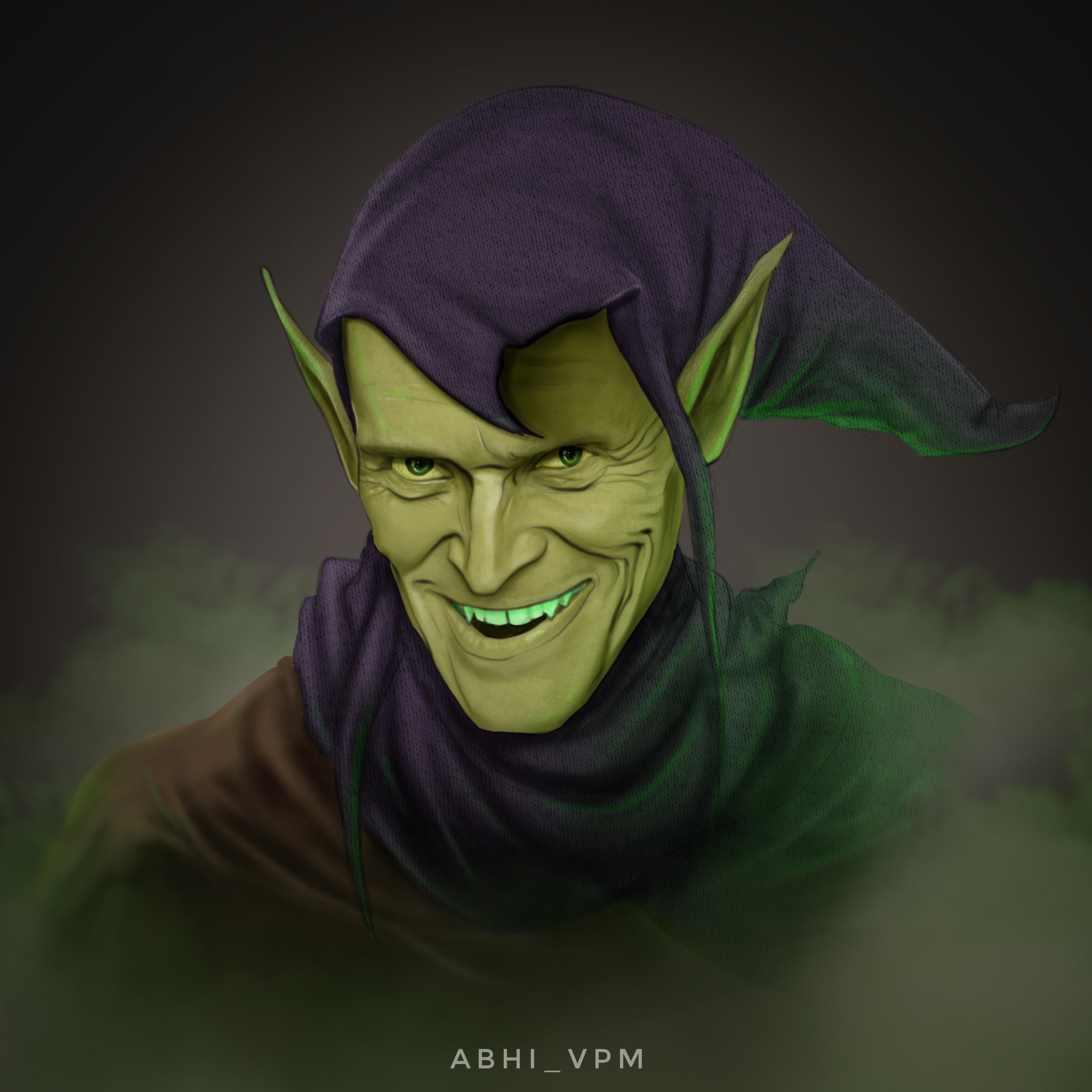 Willem Dafoe As Green Goblin Art No Way Home Minimal Wallpapers