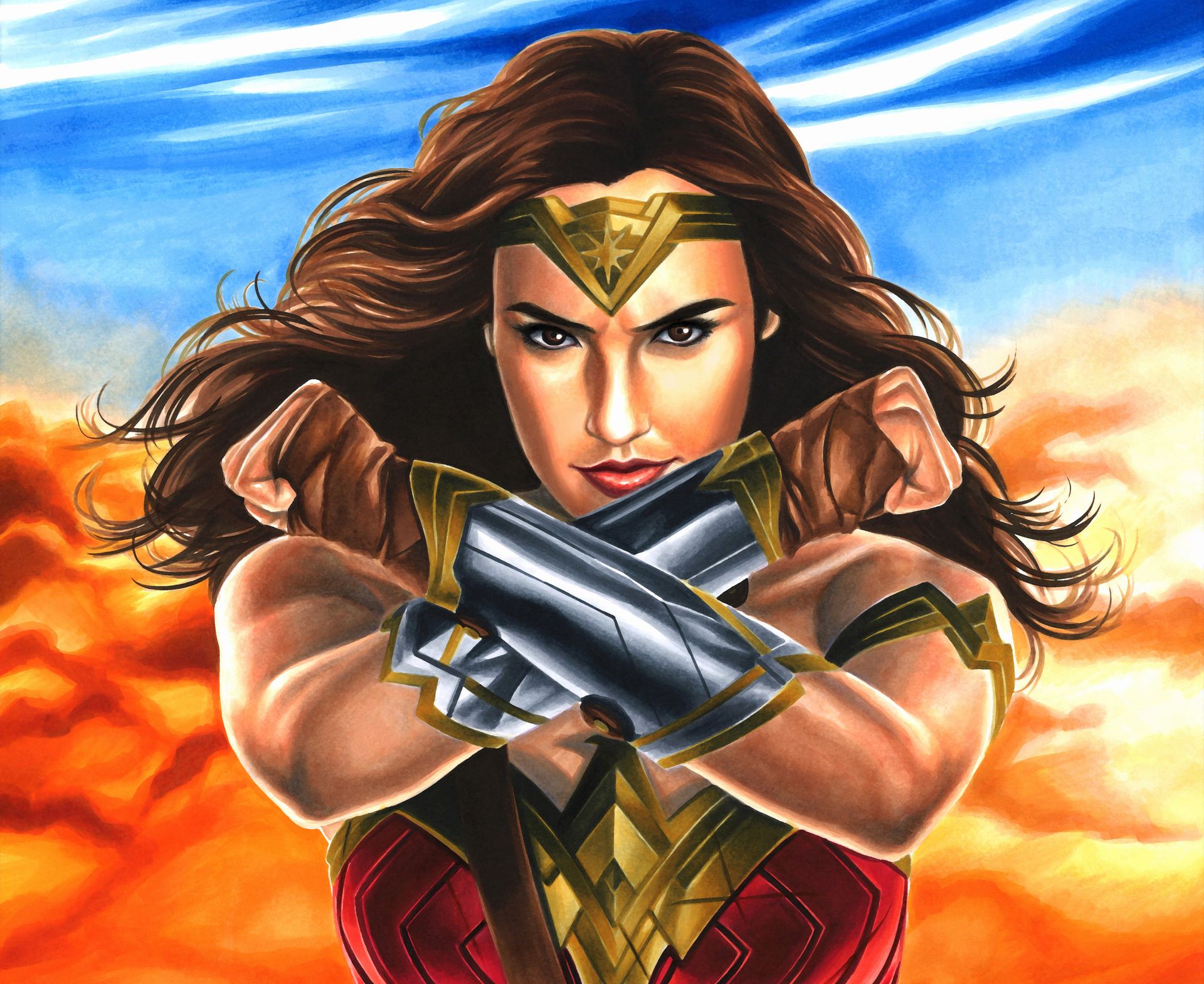 Wonder Woman Fanart Wallpapers