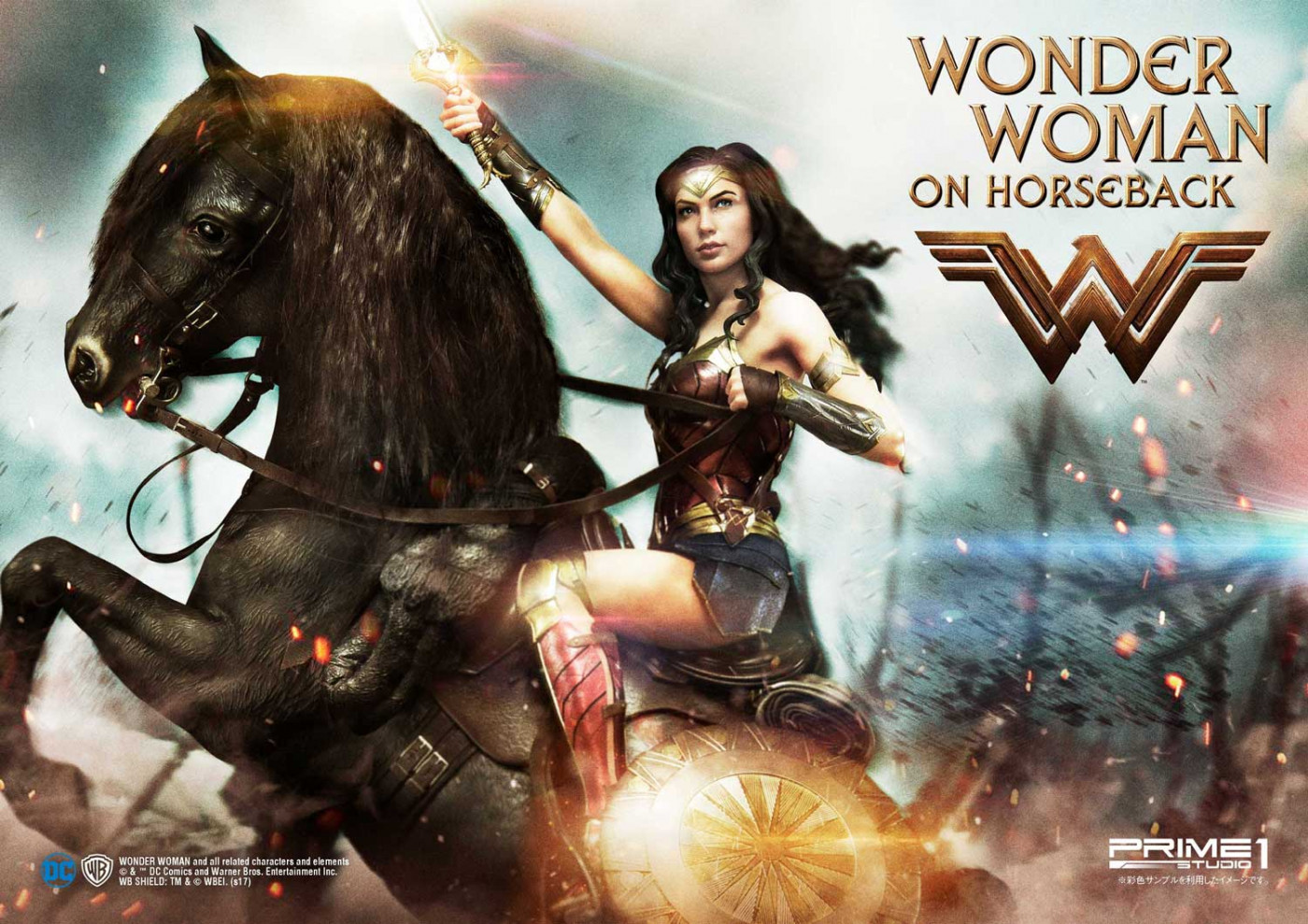 Wonder Woman Riding Horse Wallpapers