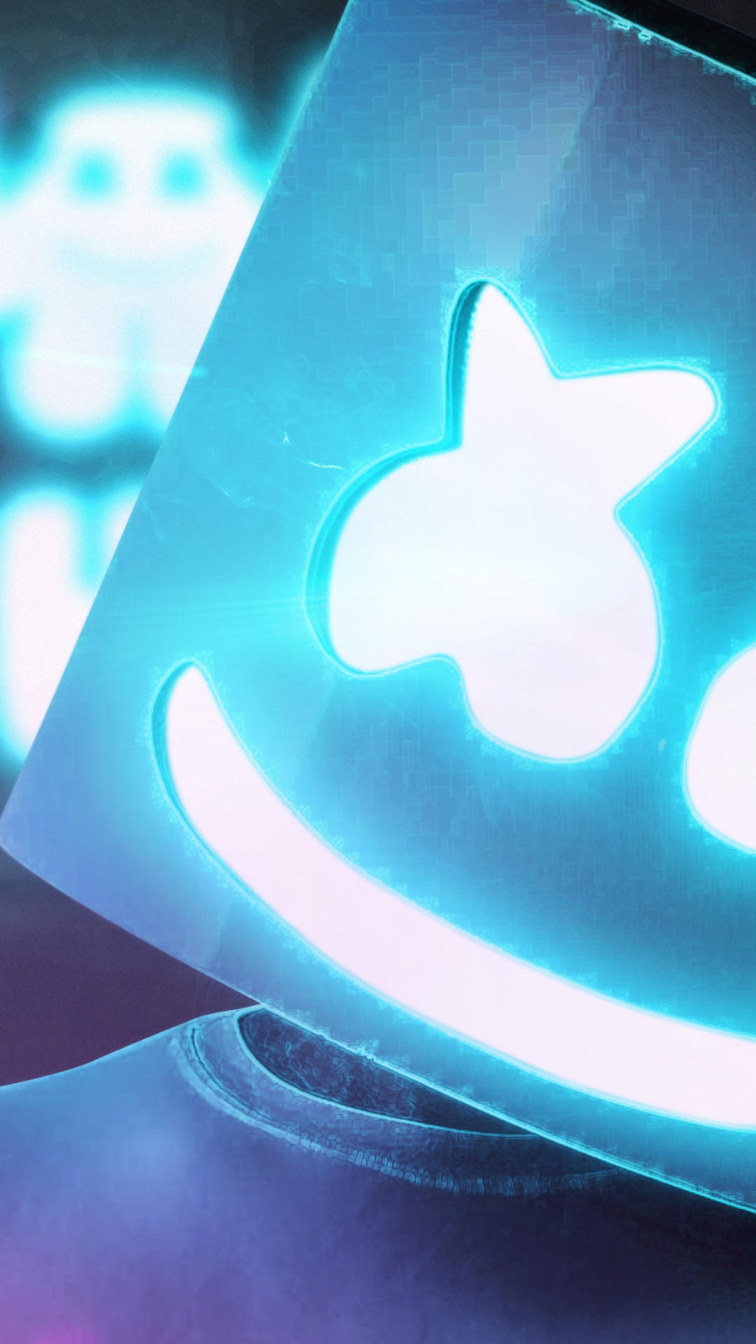 Dj Marshmello Hd Neon Wallpapers