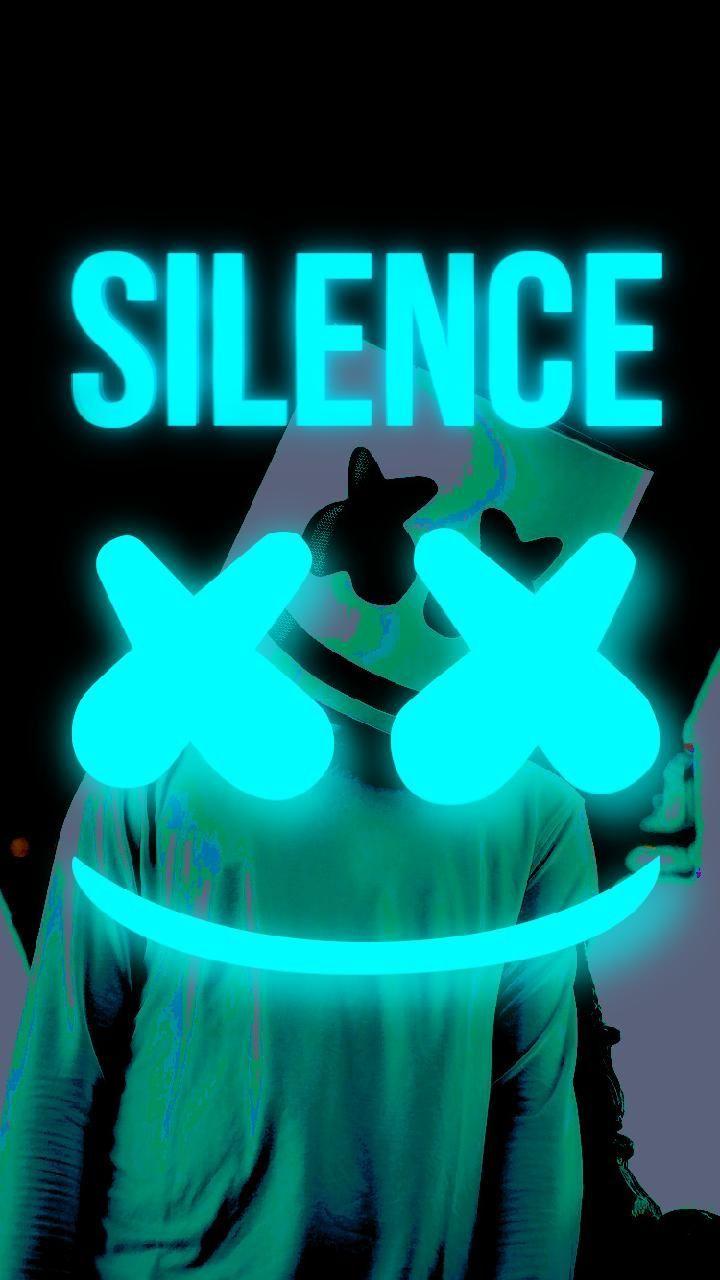 Dj Marshmello Hd Neon Wallpapers