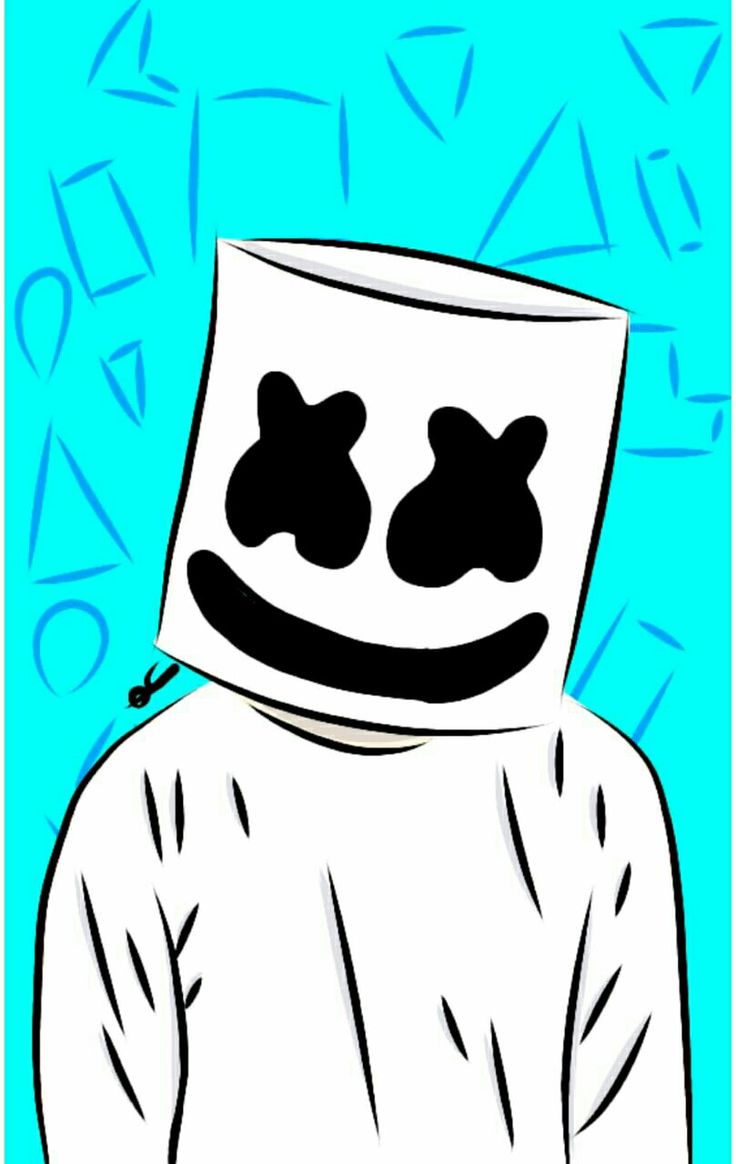 Dj Marshmello Hd Neon Wallpapers