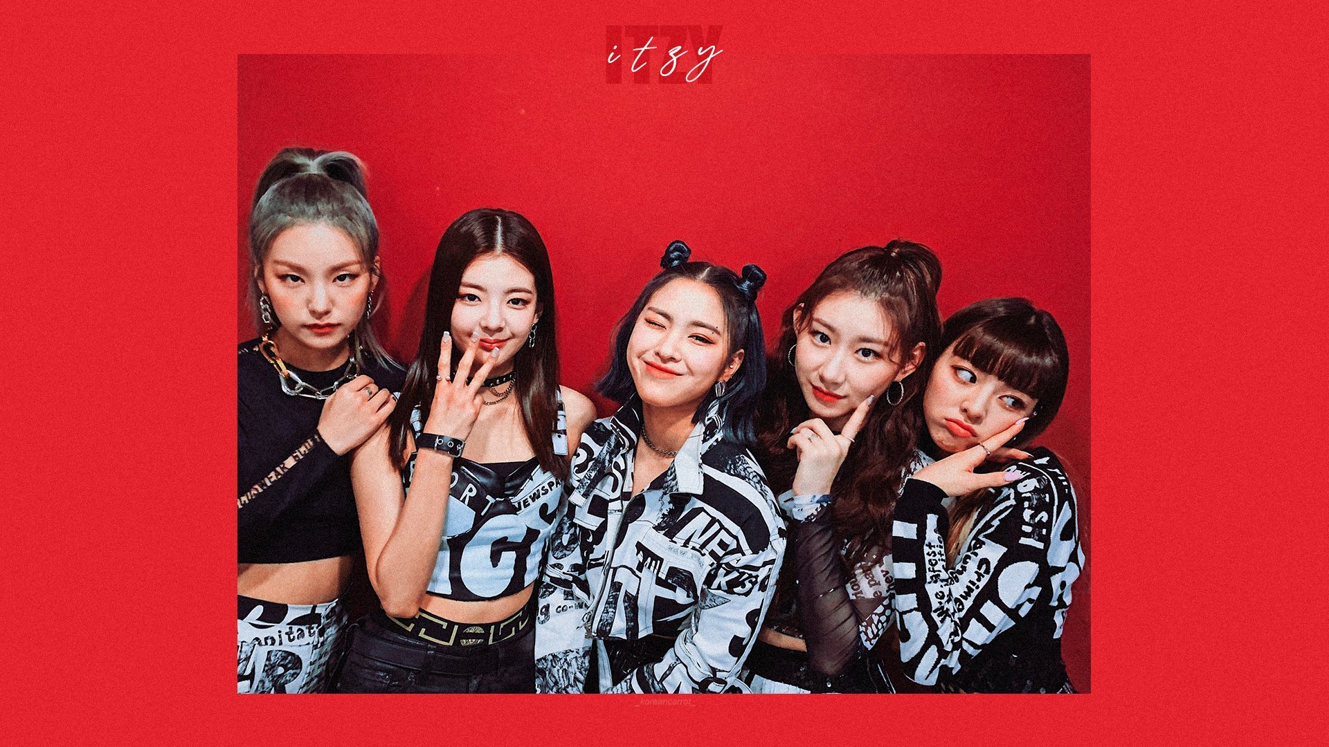 Itzy K-Pop All Members Wallpapers