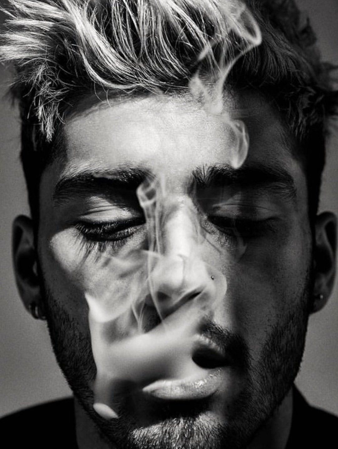 Zayn Malik 2018 Monochrome Wallpapers