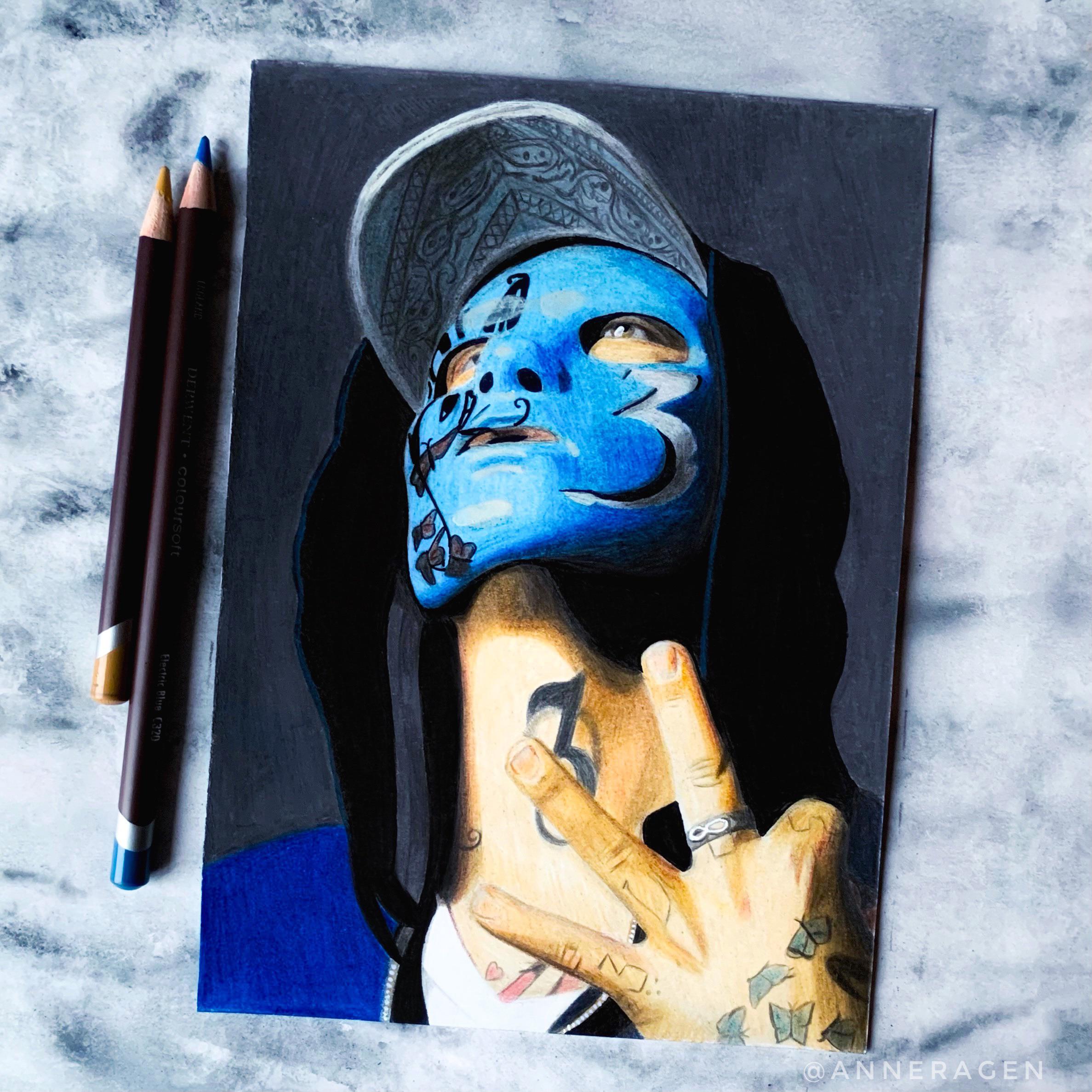 Johnny 3 Tears Hollywood Undead Art Wallpapers