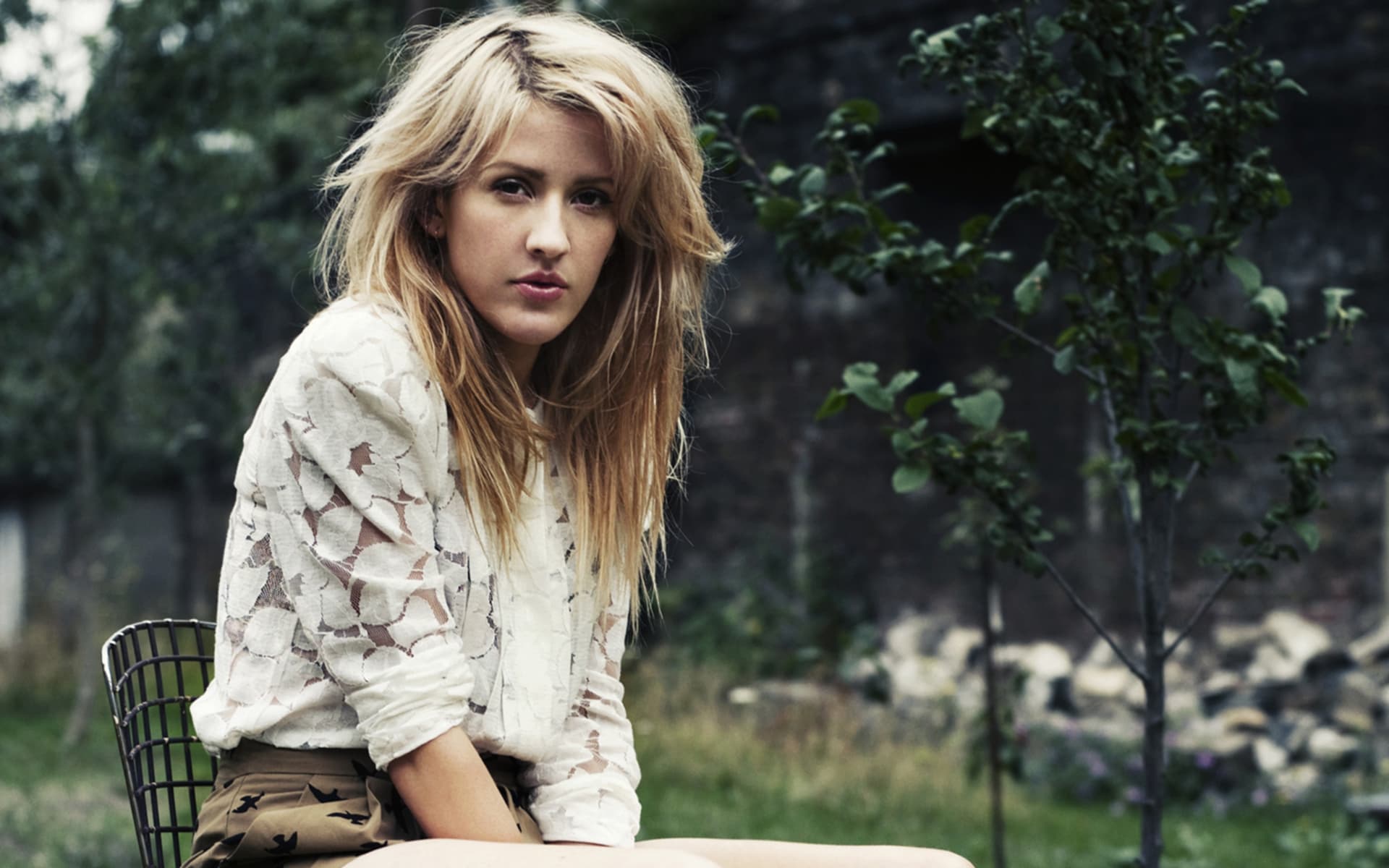 Beautiful Ellie Goulding Photo Shoot Wallpapers