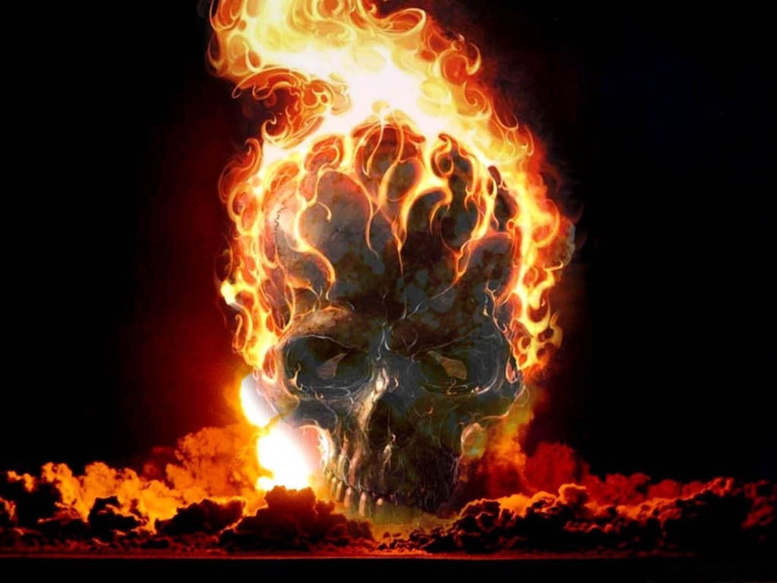 Burning Heads Wallpapers