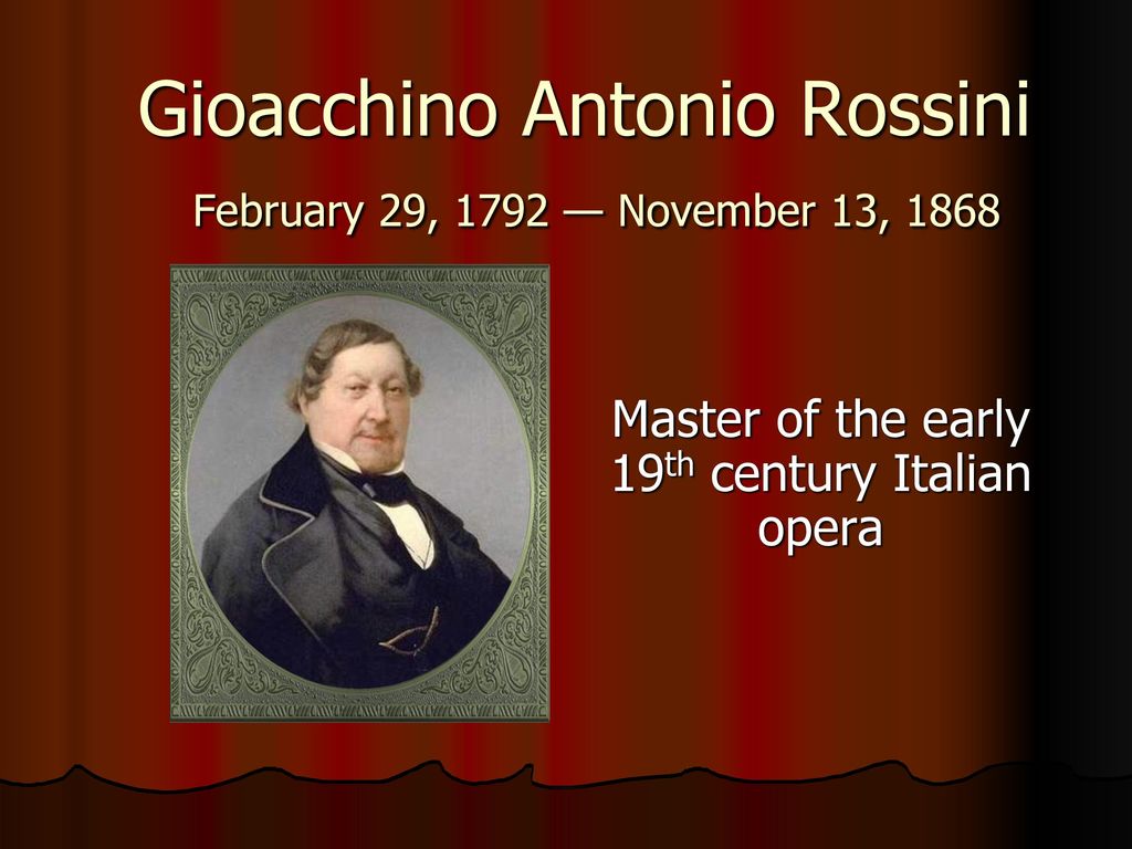 Gioachino Rossini Wallpapers