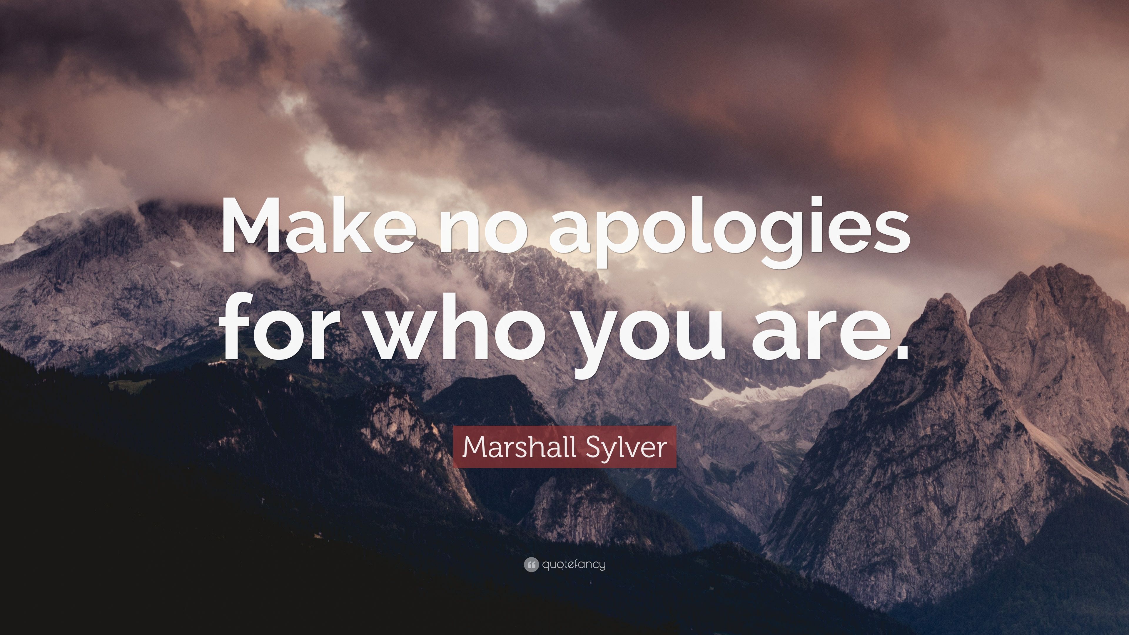 No Apologies Wallpapers