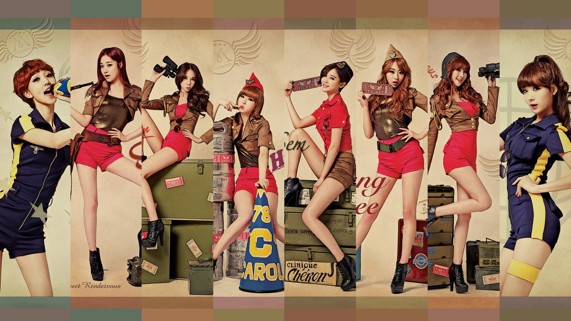 Nine Muses Wallpapers