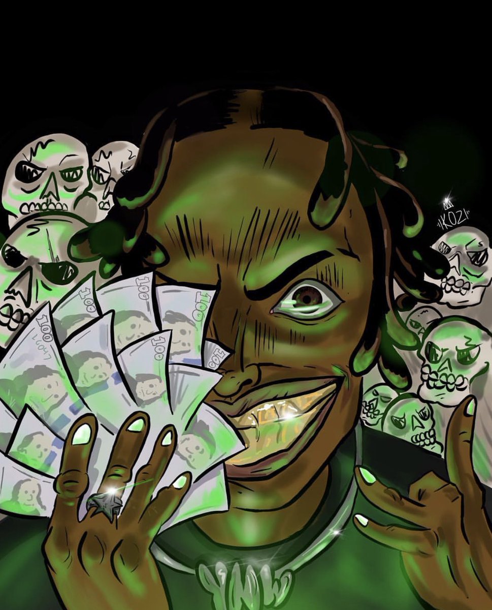 Ynw Melly Cartoon Wallpapers