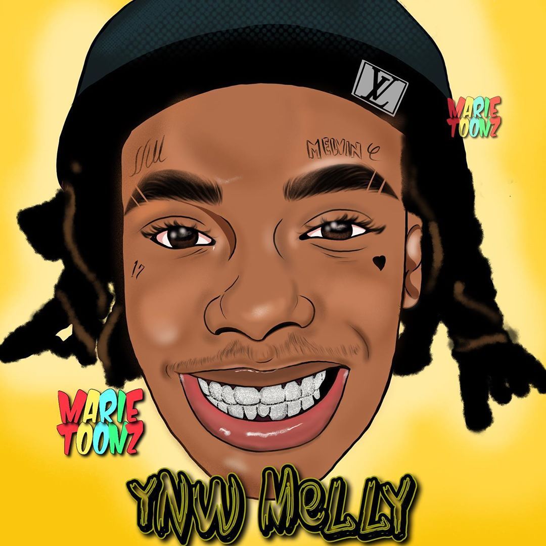 Ynw Melly Cartoon Wallpapers