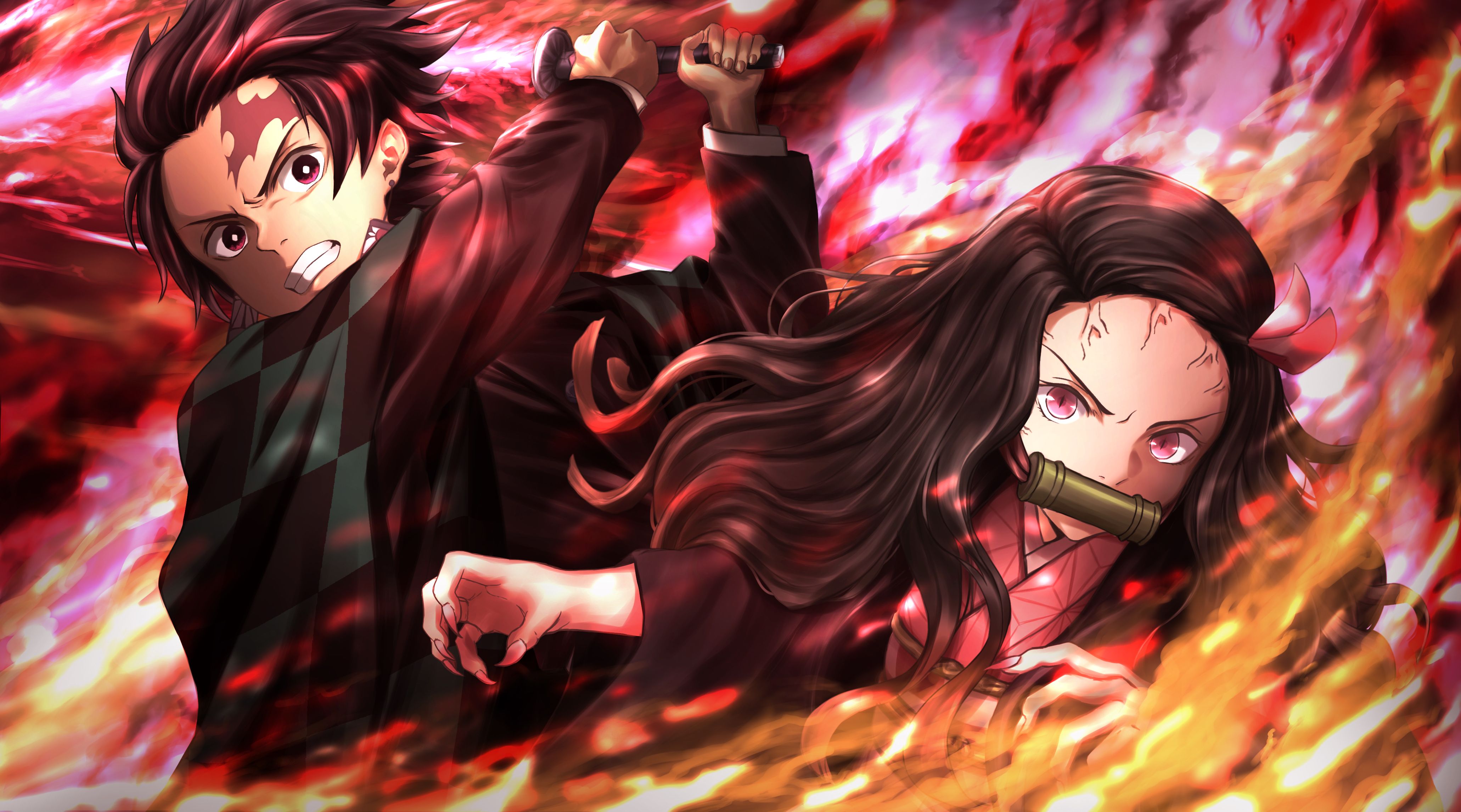 4K Nezuko Kamado Fanart 2020 Wallpapers