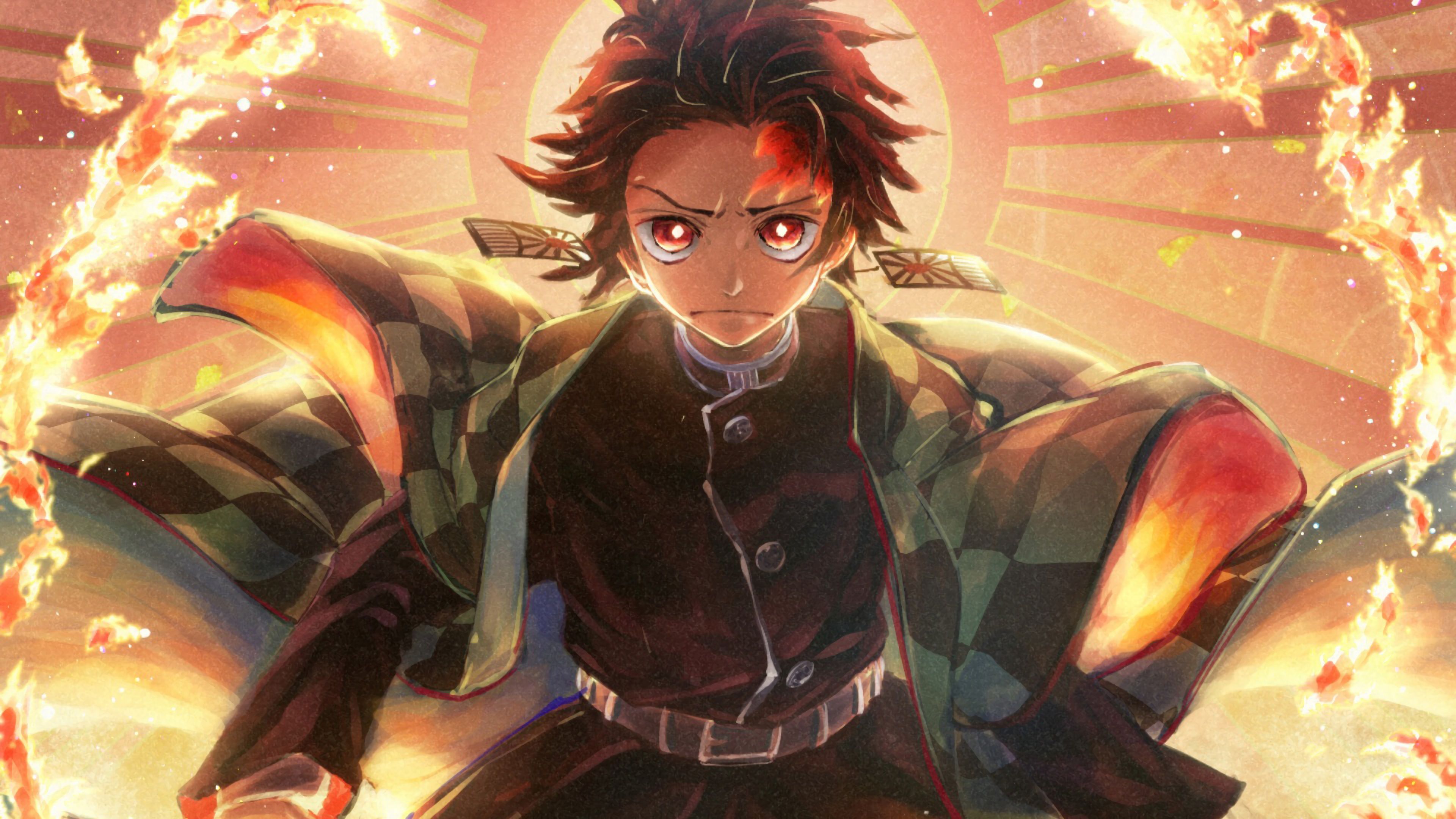 4K Tanjirou Kamado Wallpapers