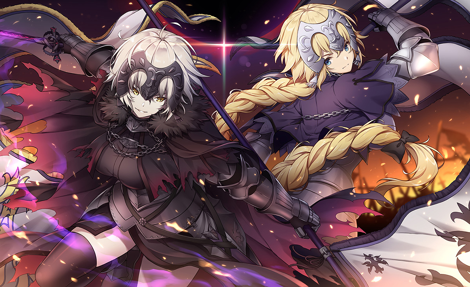 Amakusa Shirou And Jeanne D'Arc Wallpapers