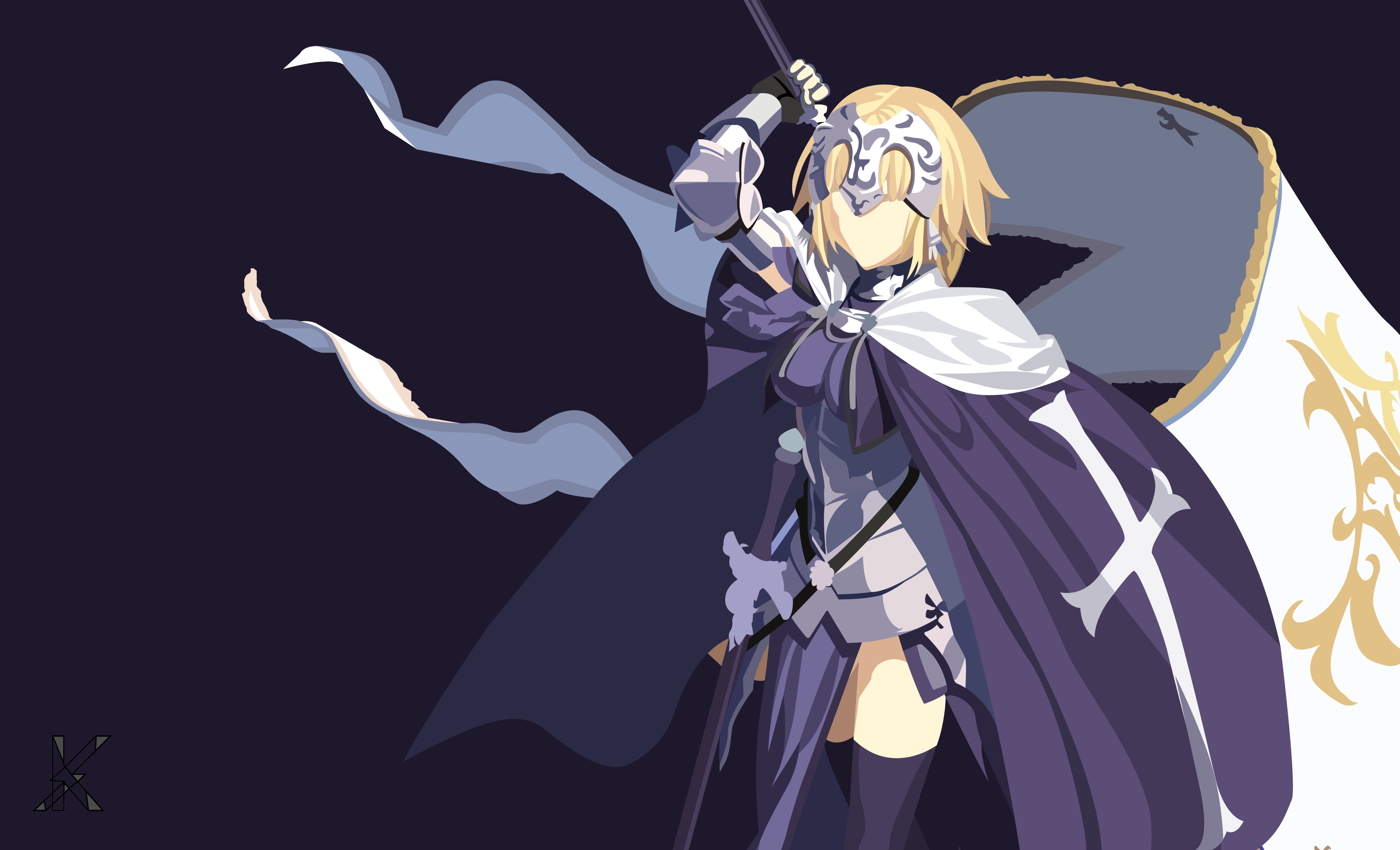 Amakusa Shirou And Jeanne D'Arc Wallpapers