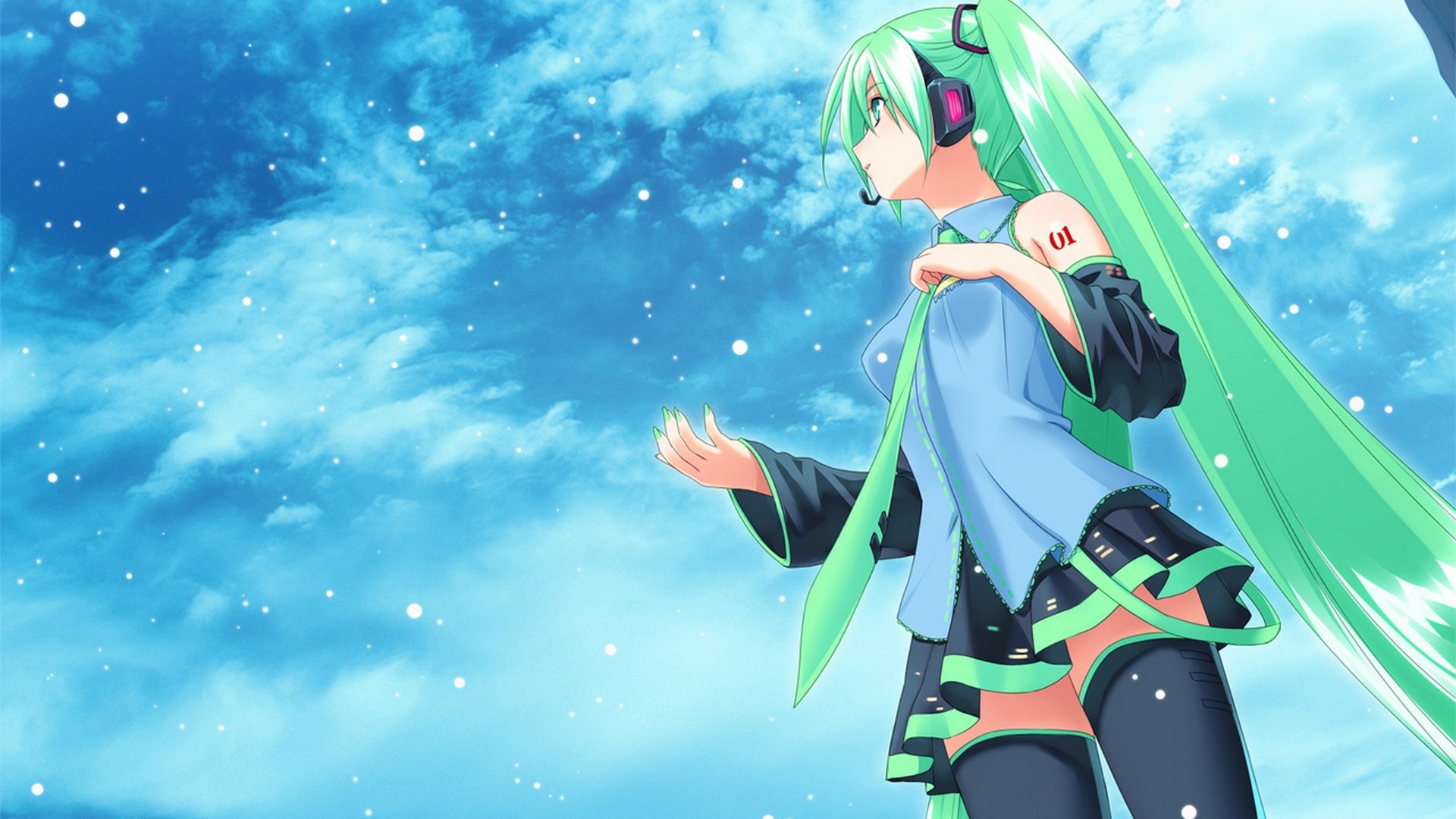 Anime 1920X1080 Green Wallpapers