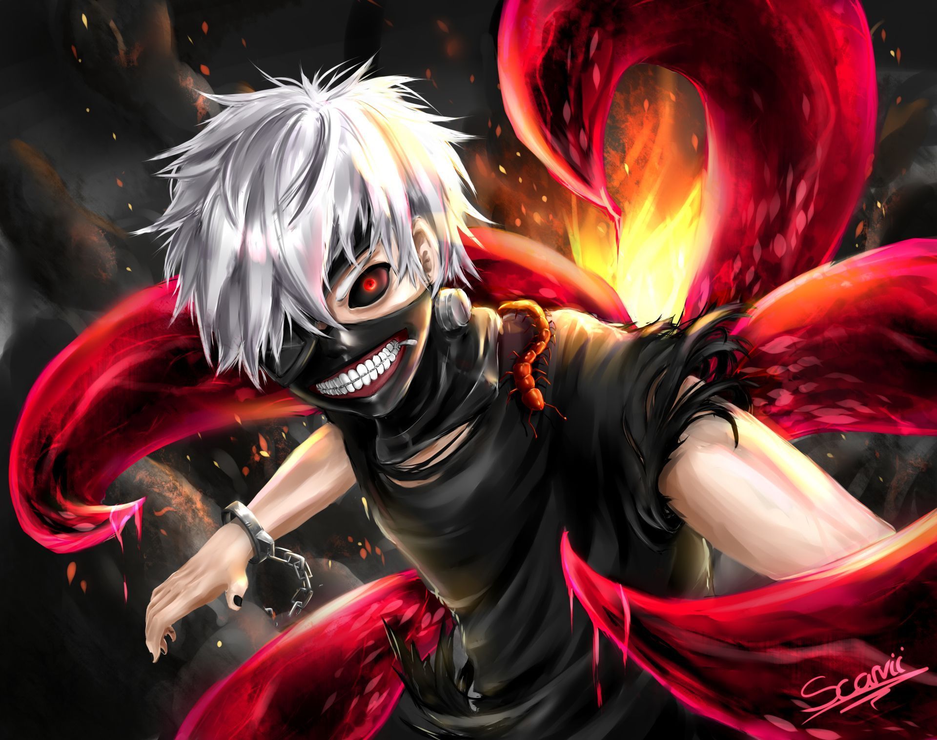 Anime 4K Kaneki Ken Wallpapers