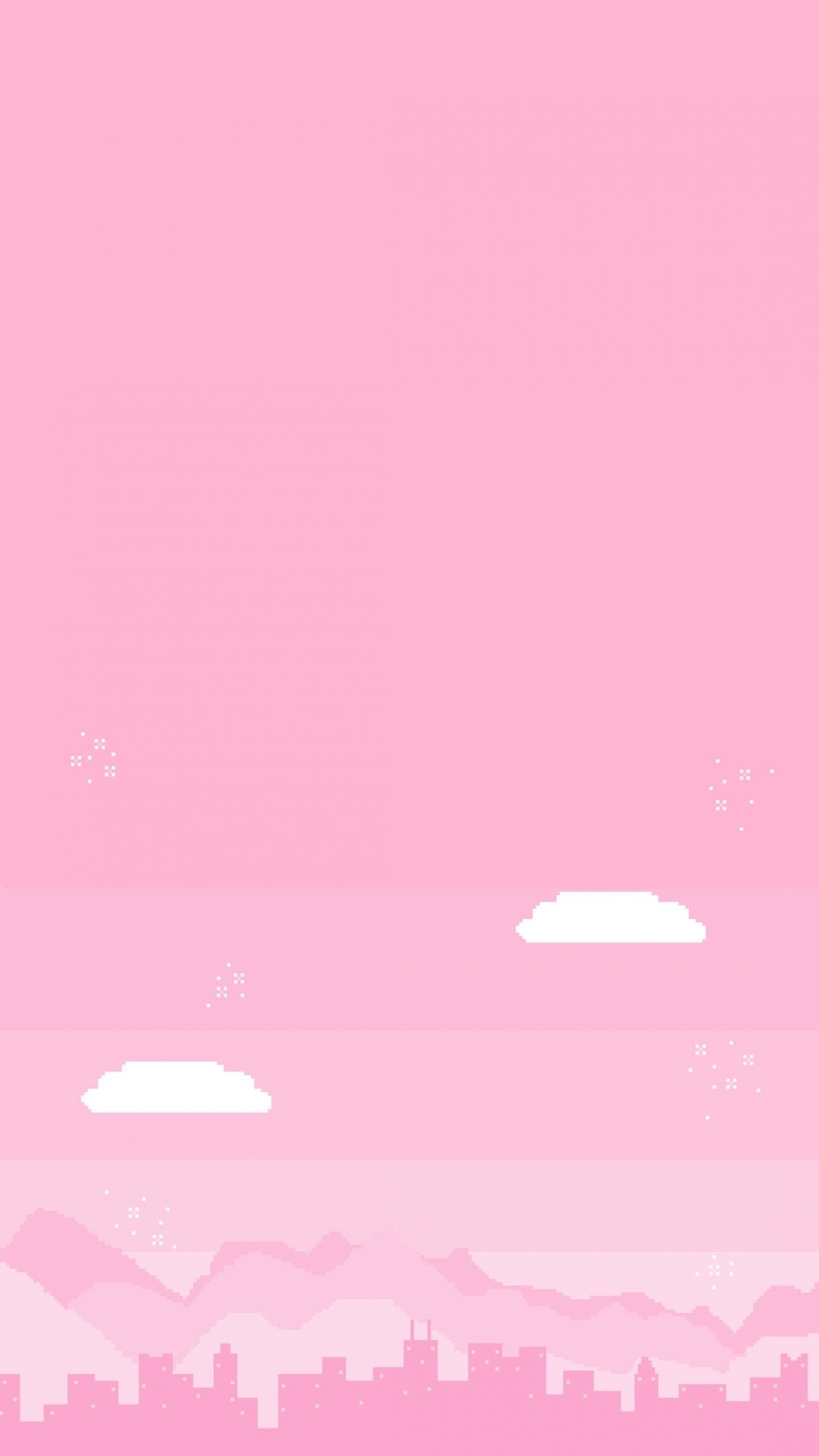 Anime Aesthetic Color Pink Wallpapers