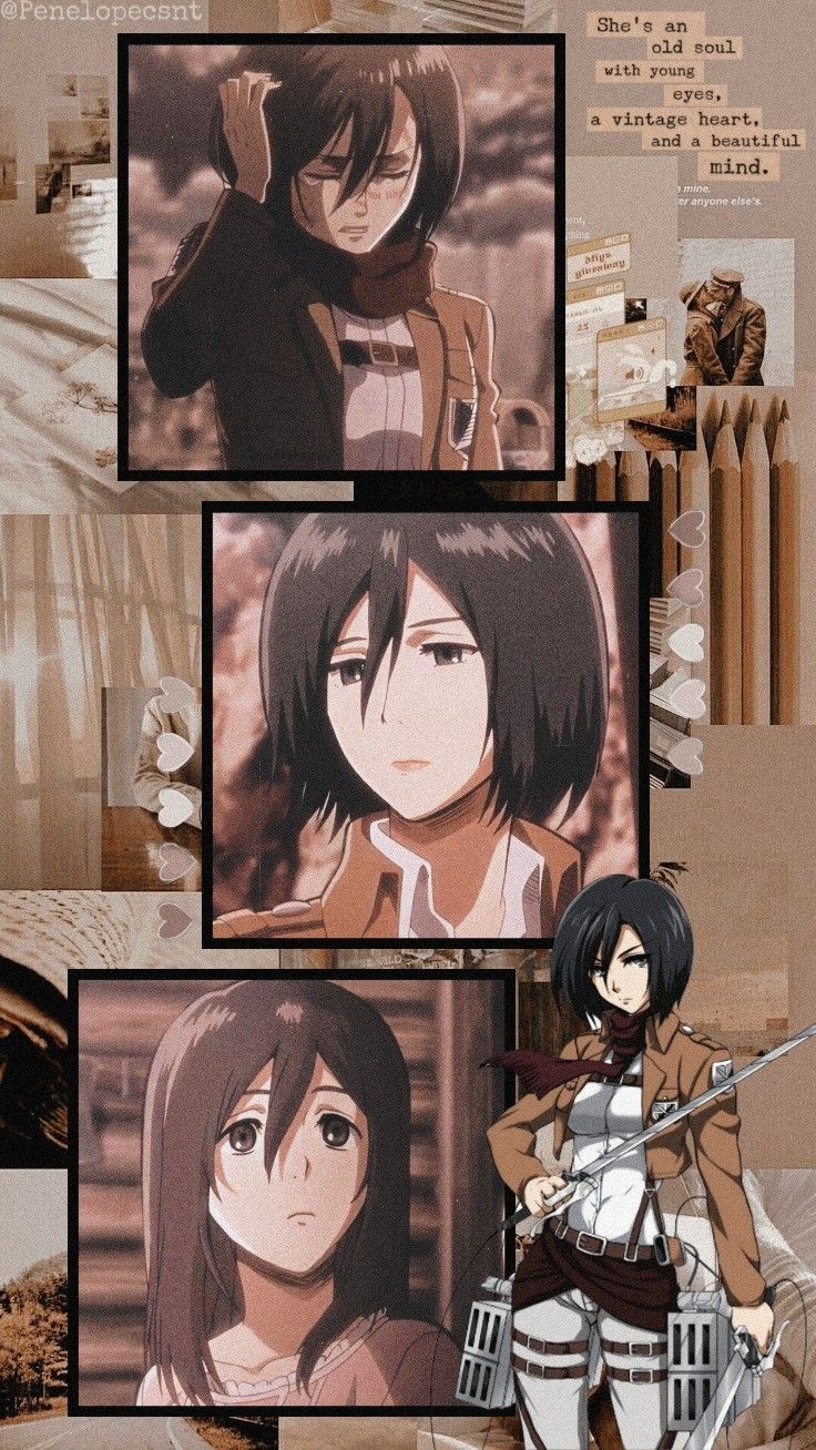 Anime Aesthetic Mikasa Wallpapers