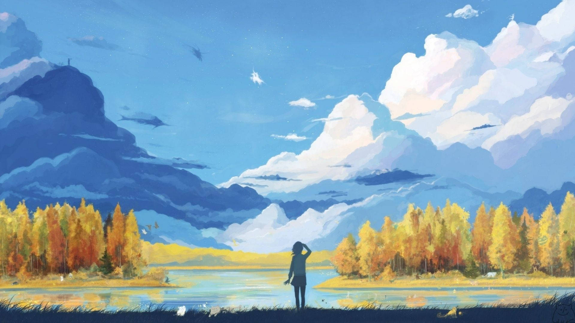 Anime Aesthetic Painting Wallpapers