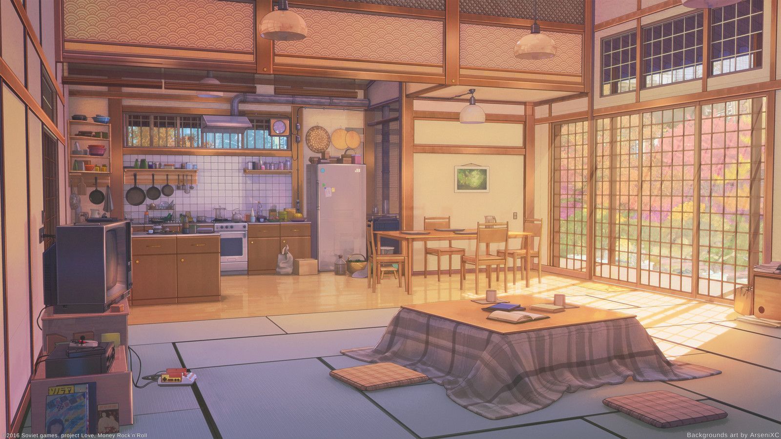 Anime Apartment Wallpapers