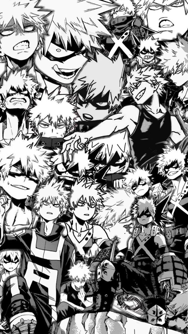 Anime Art Black And White Wallpapers