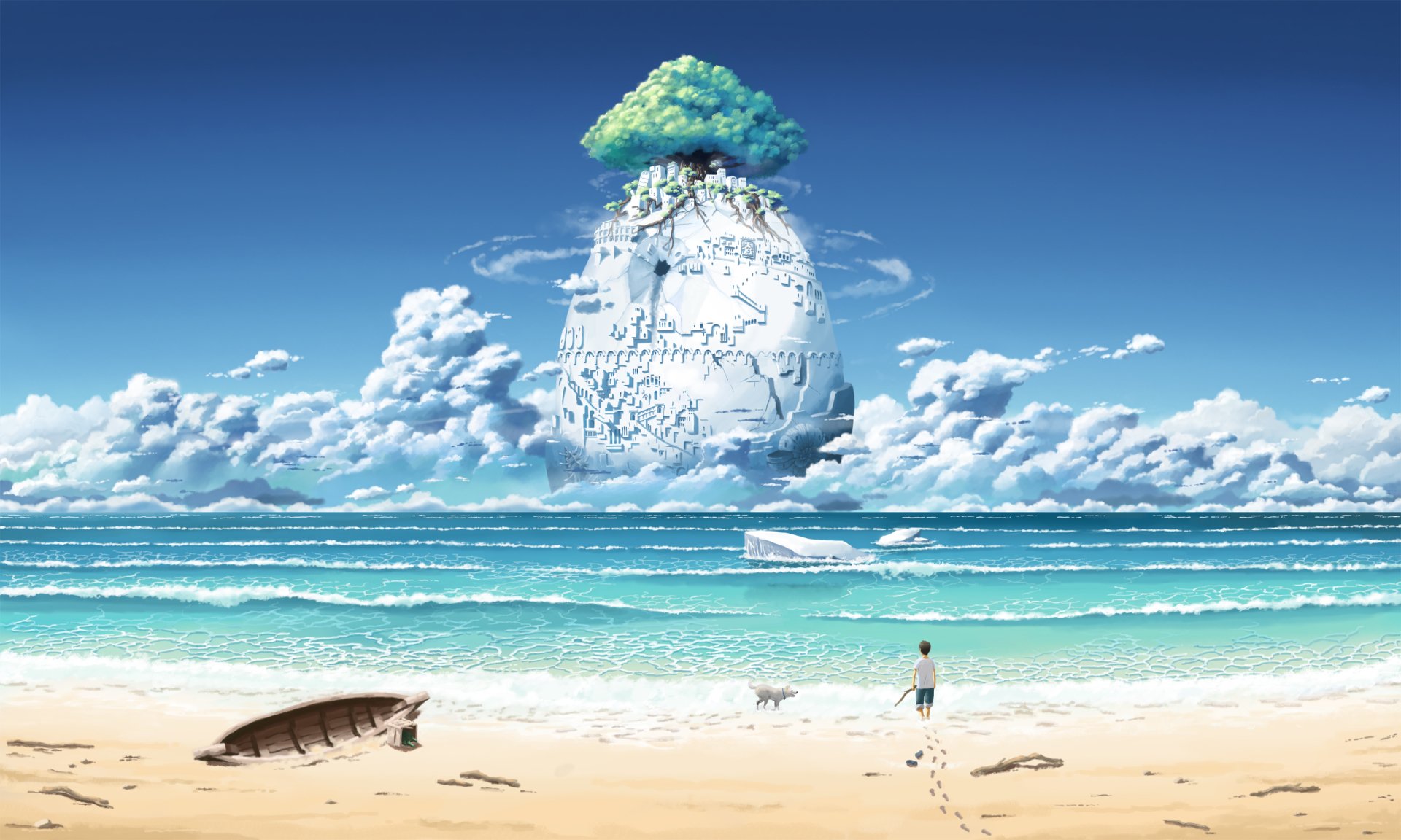 Anime Beach Wallpapers