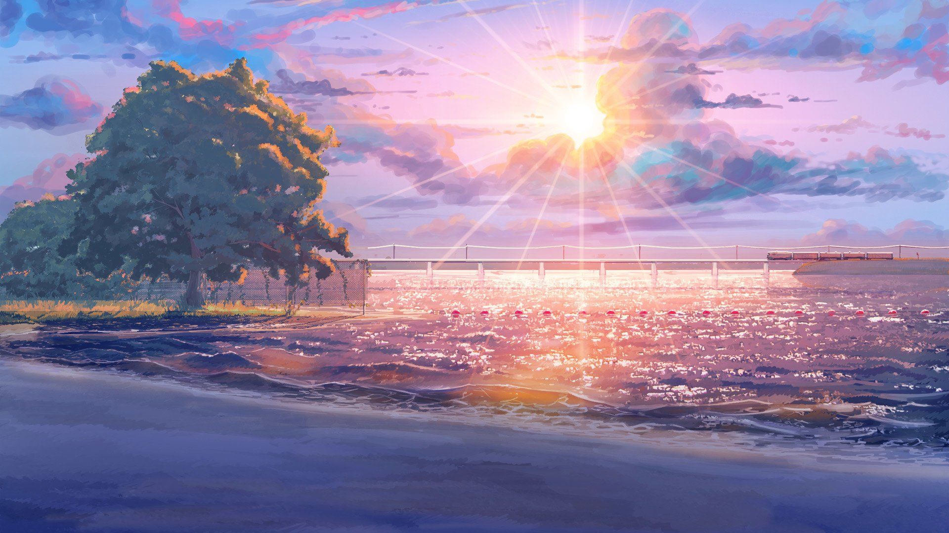 Anime Beach Wallpapers