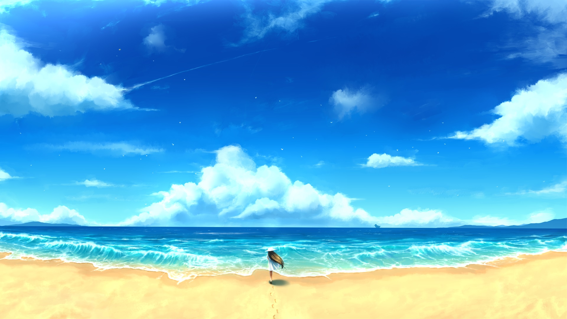 Anime Beach Wallpapers