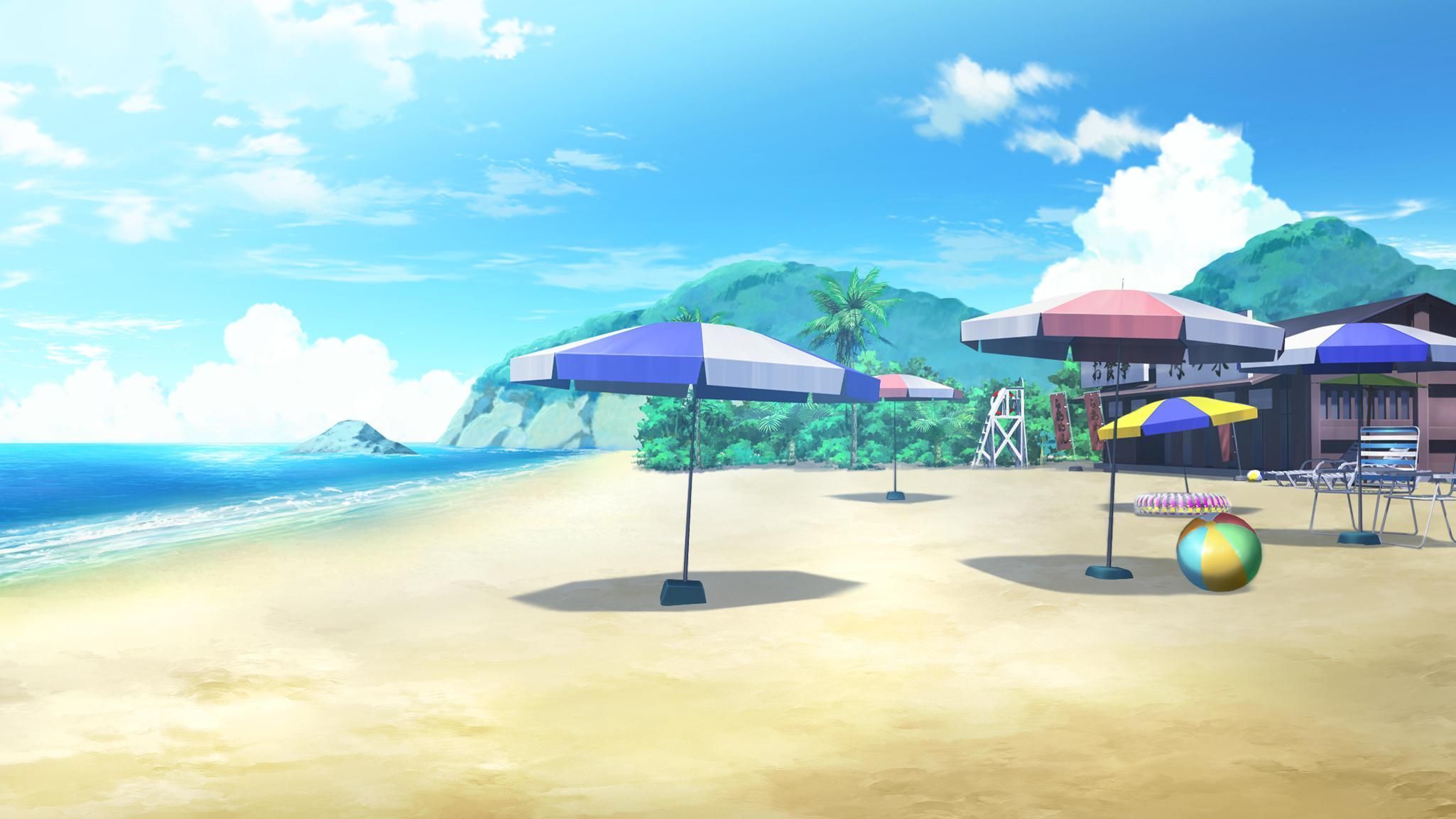 Anime Beach Wallpapers