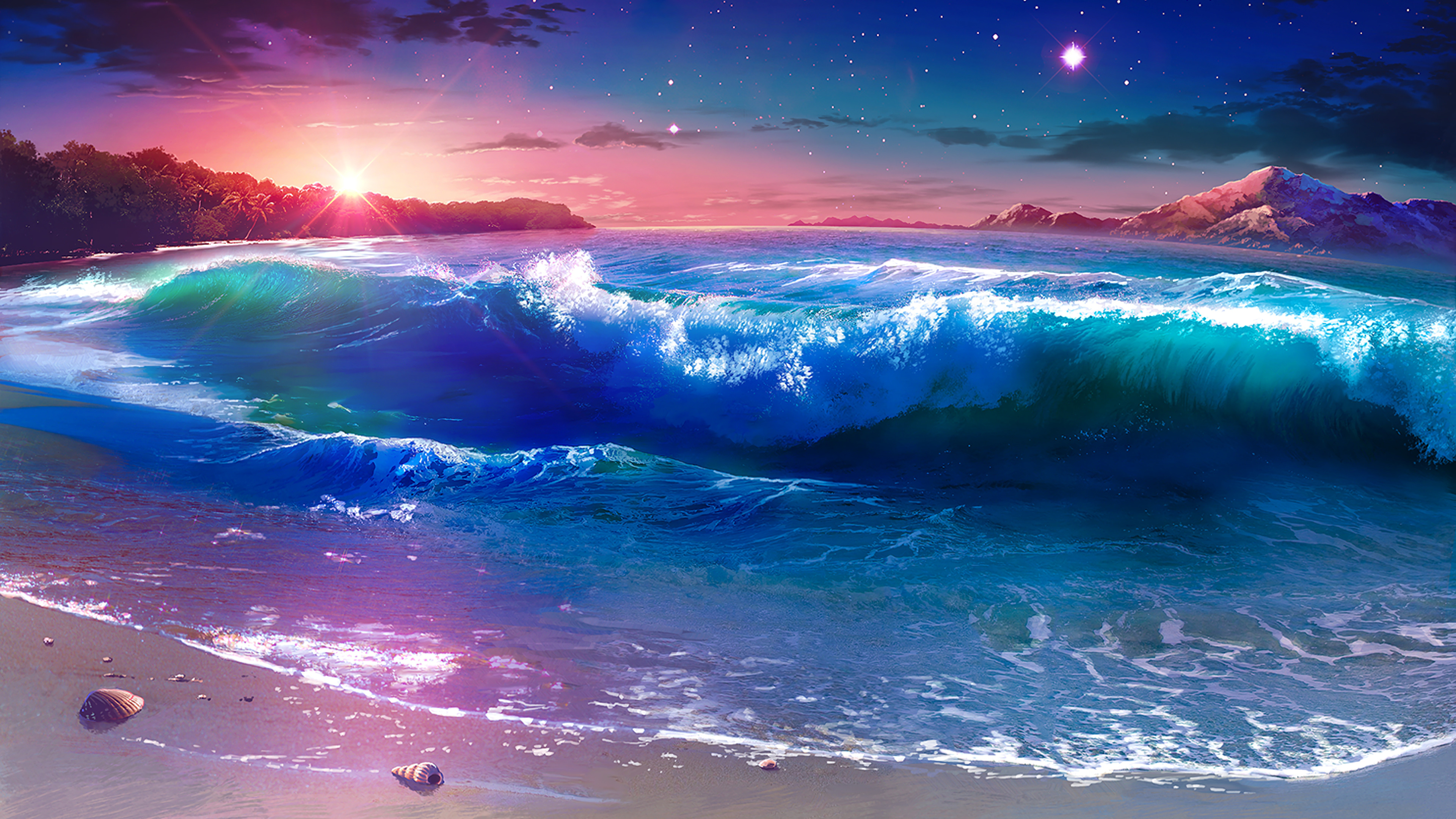 Anime Beach Wallpapers