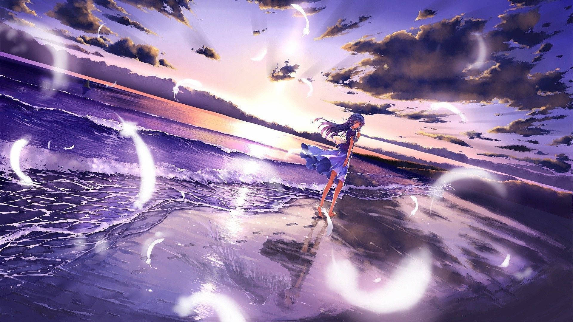 Anime Beach Wallpapers