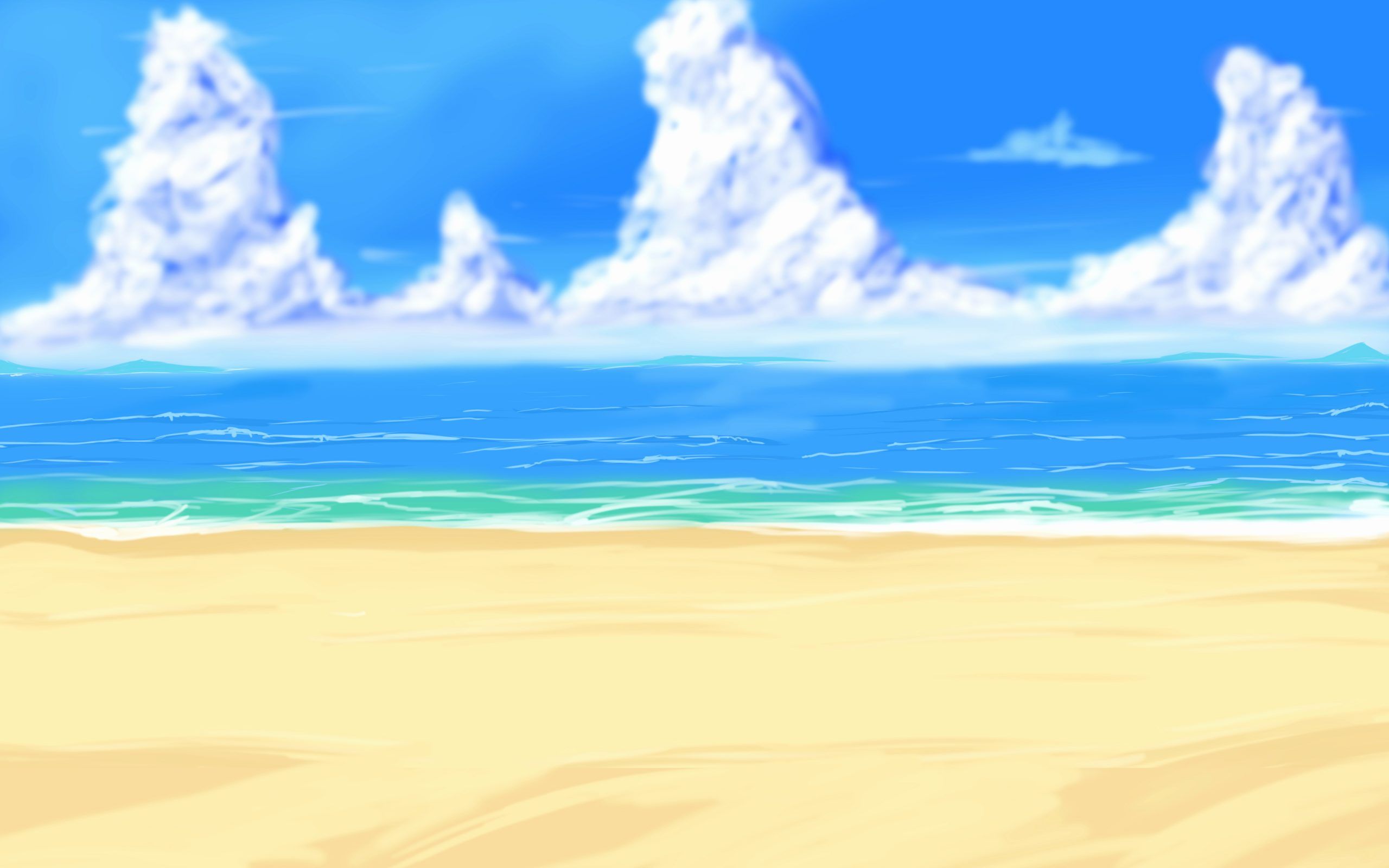 Anime Beach Wallpapers