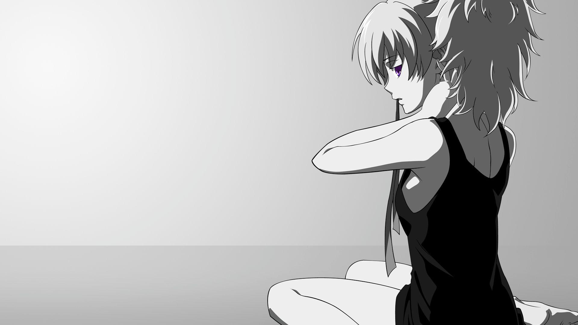 Anime Black And White Wallpapers