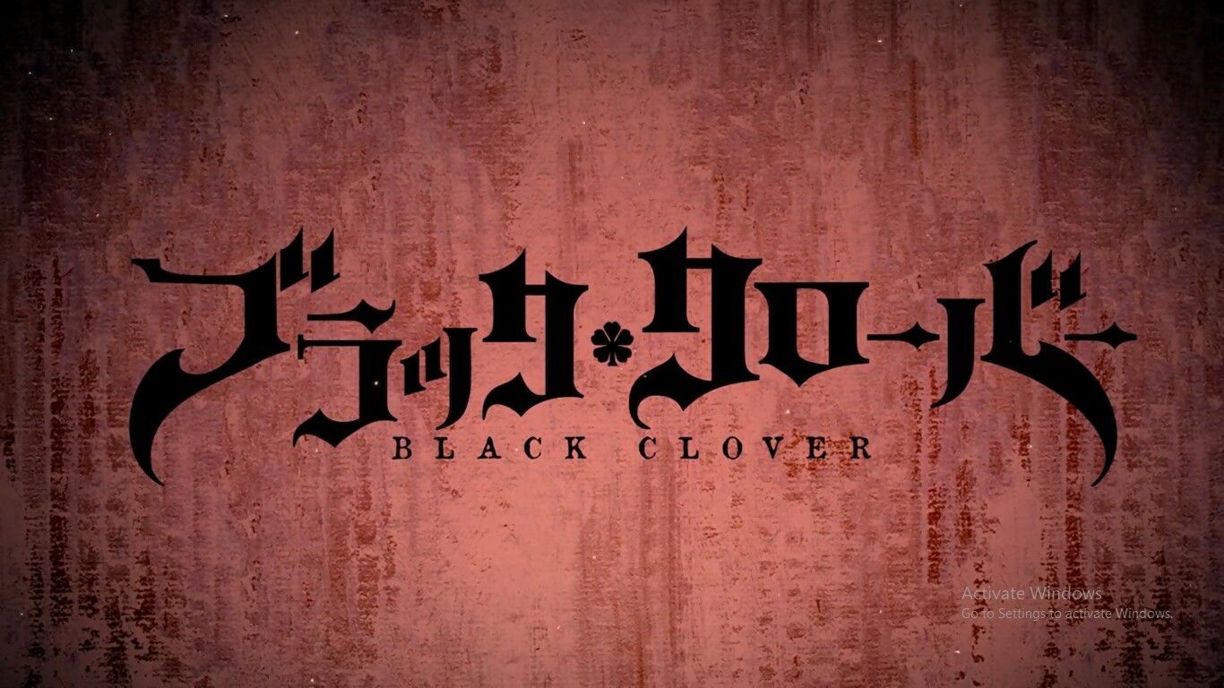 Anime Black Clover Title Wallpapers