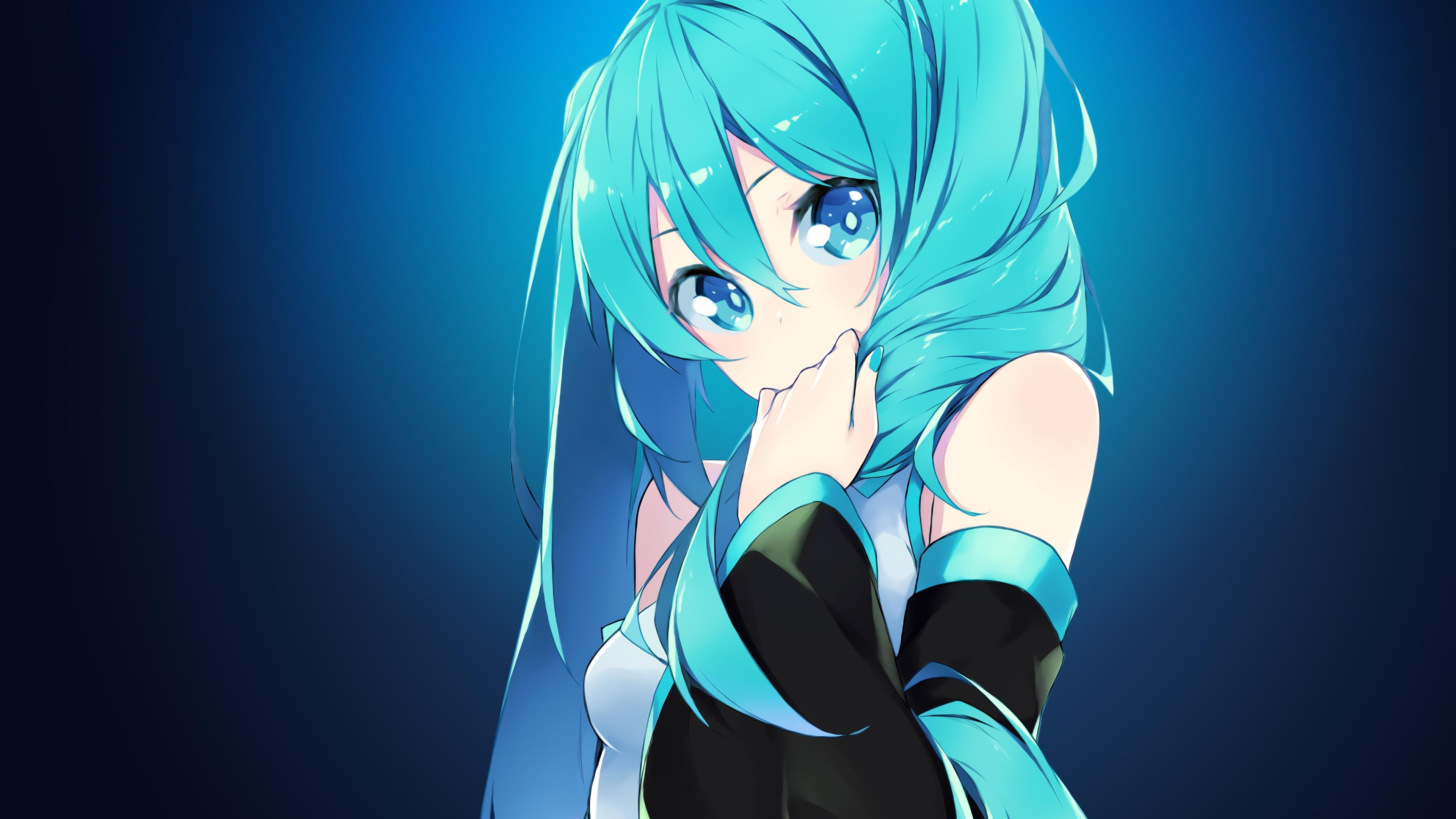 Anime Blue Girl Wallpapers