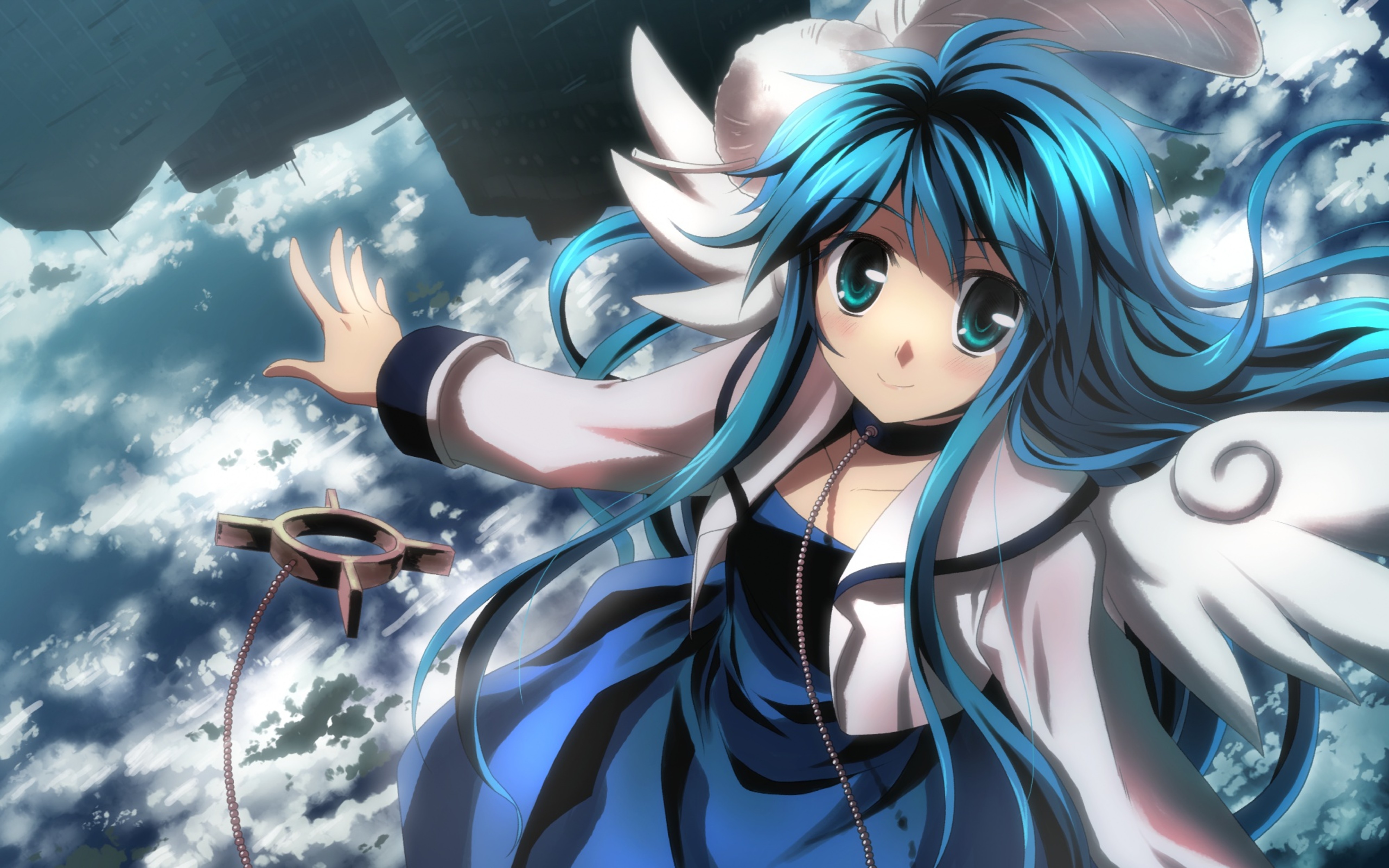 Anime Blue Girl Wallpapers