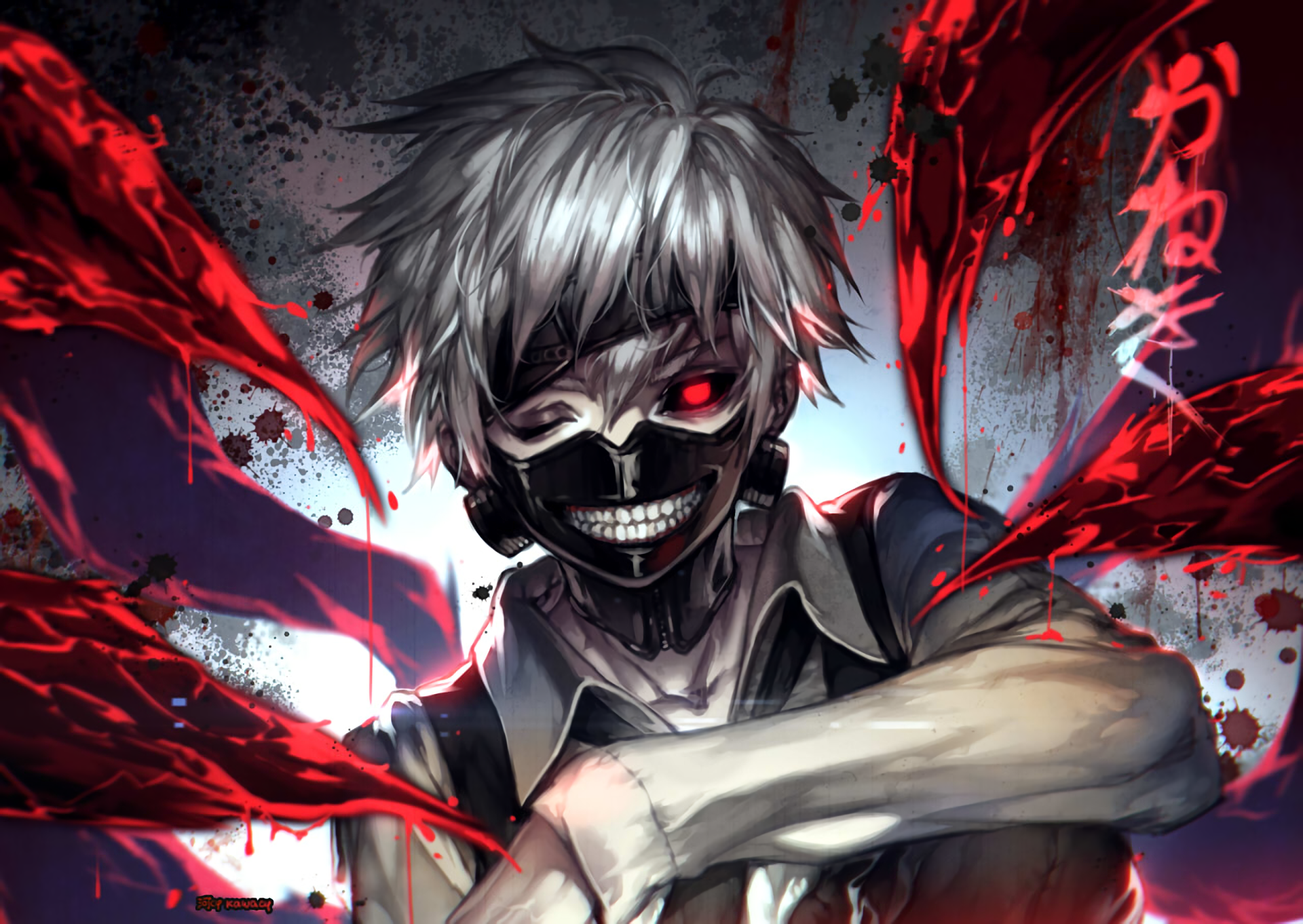 Anime Boy Blood Wallpapers