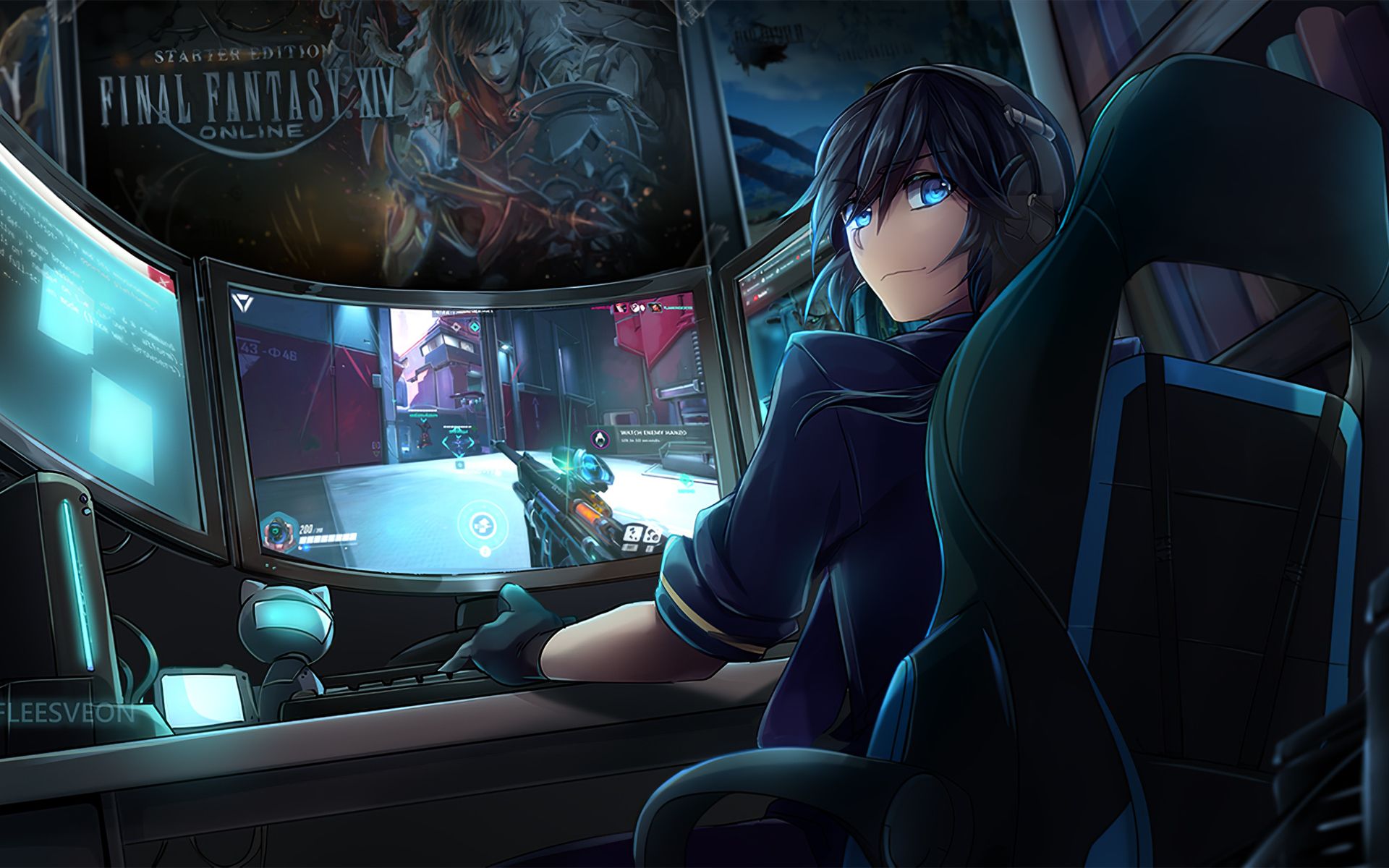 Anime Boy Gamer Wallpapers