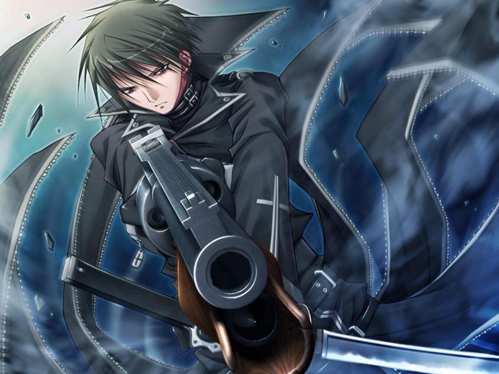 Anime Boy Gun Wallpapers