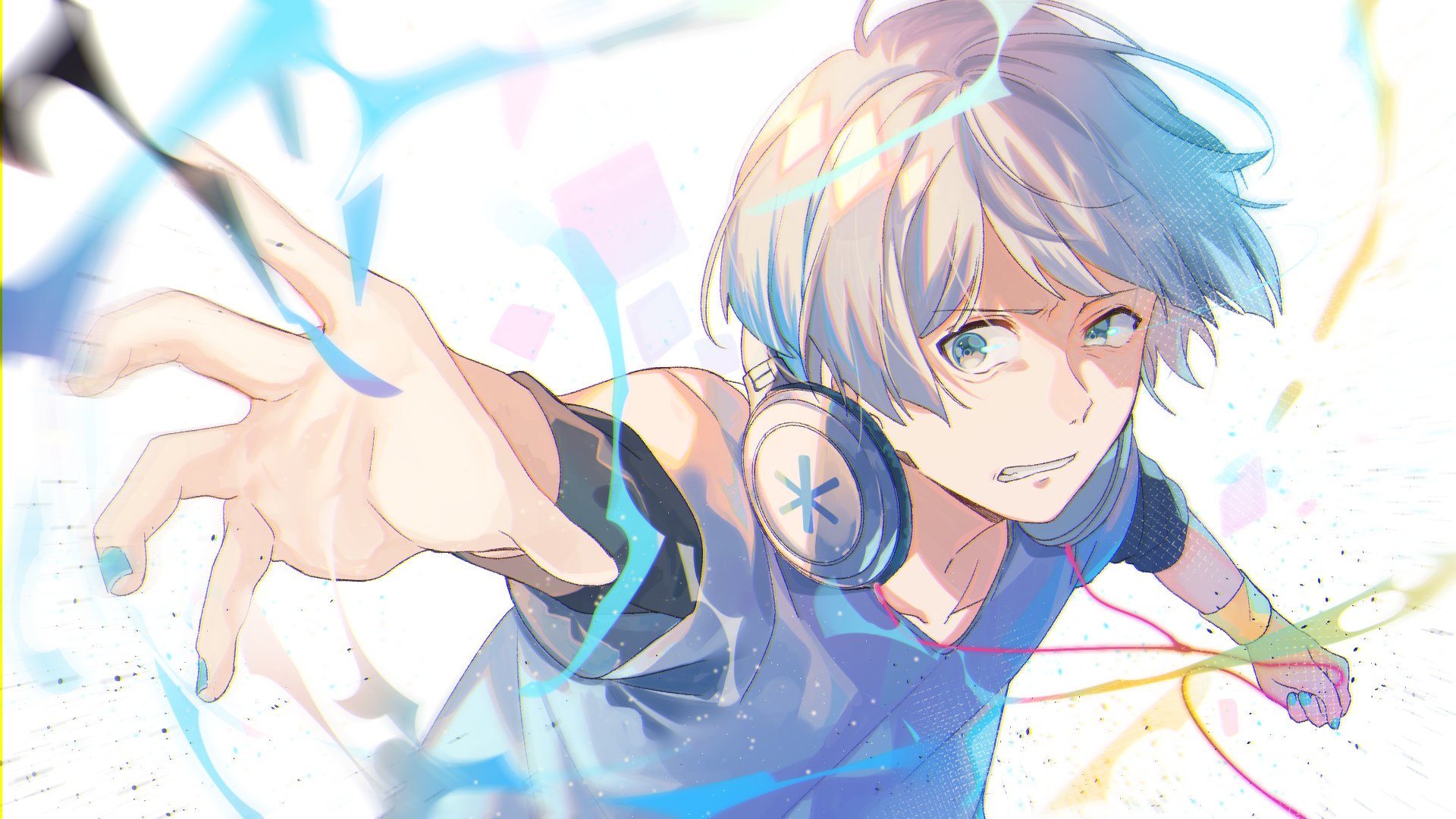 Anime Boy Headphones Wallpapers