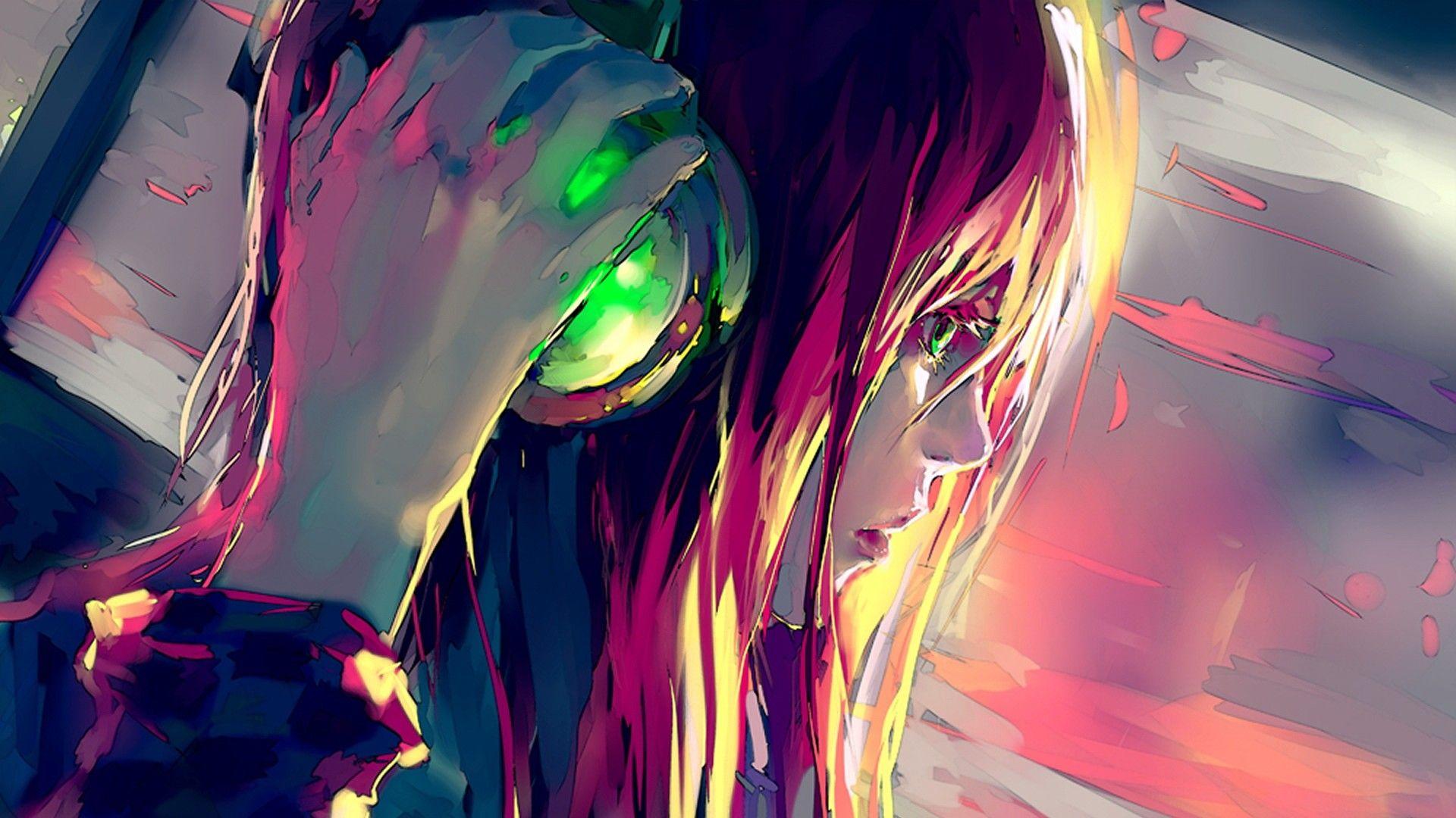 Anime Boy Headphones Wallpapers